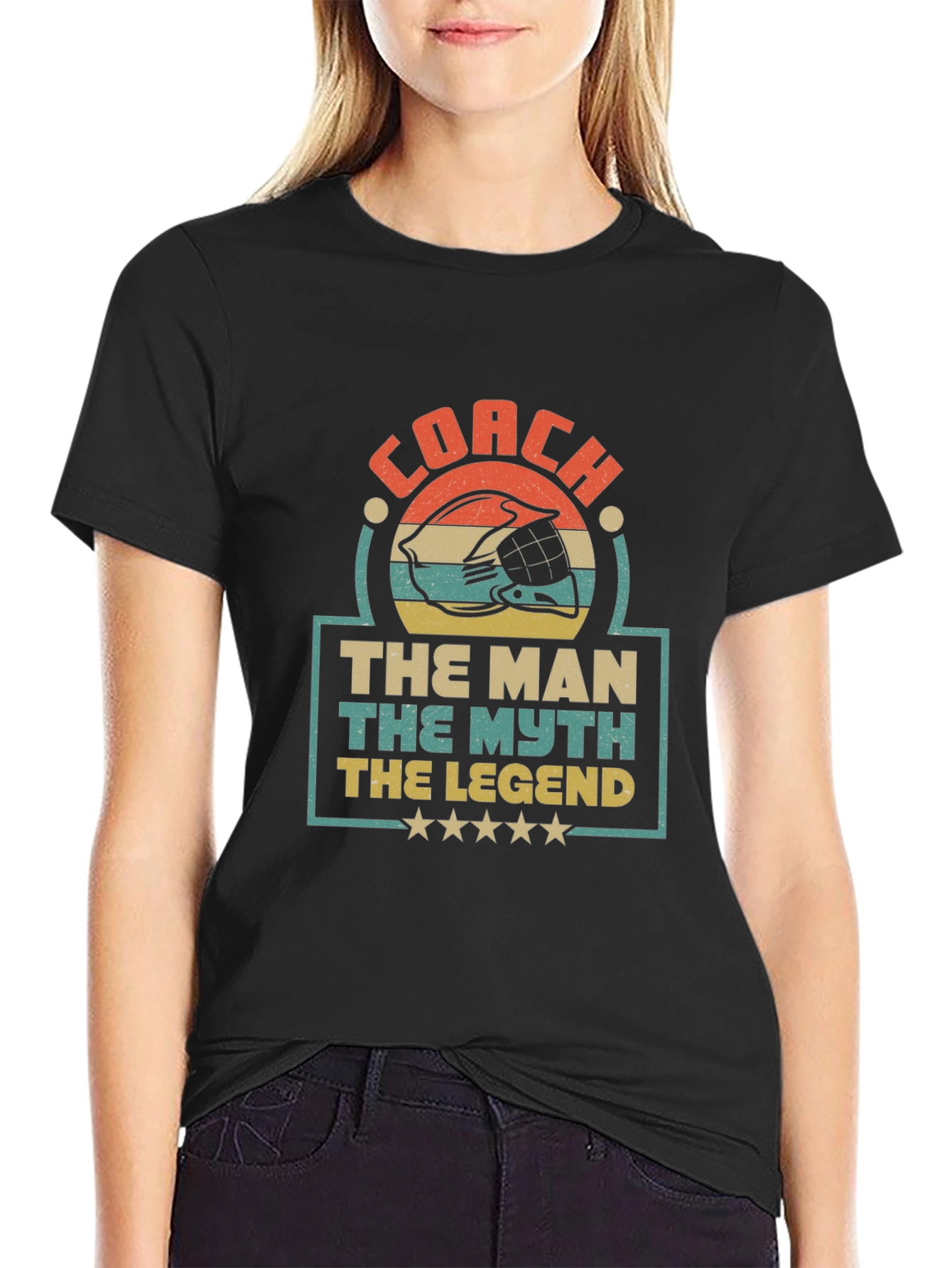 Coach The Man The Myth The Legend T-Shirt
