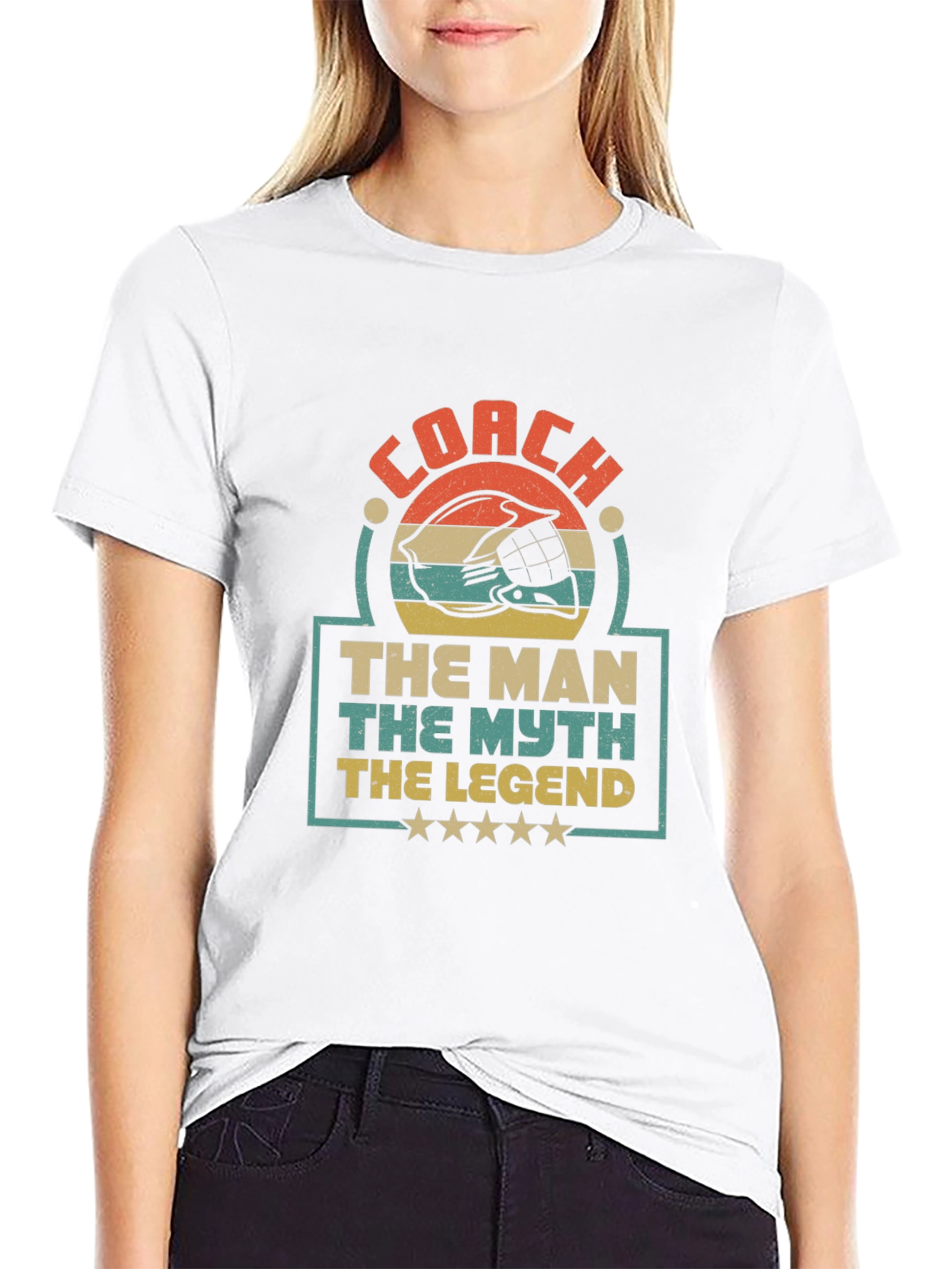 Coach The Man The Myth The Legend T-Shirt