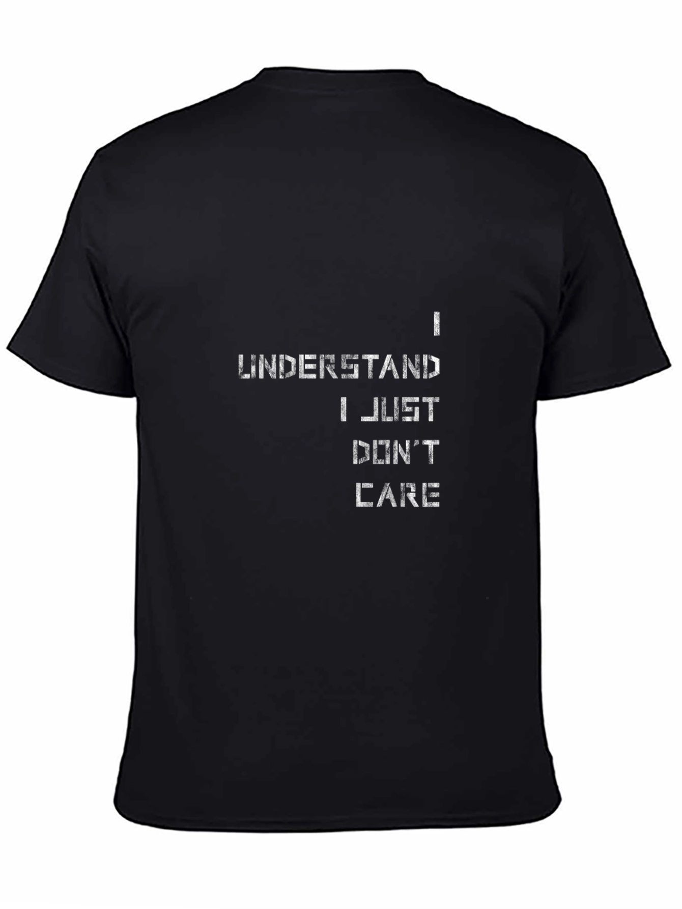 I Understand I Just Dont Care Graphic Tee