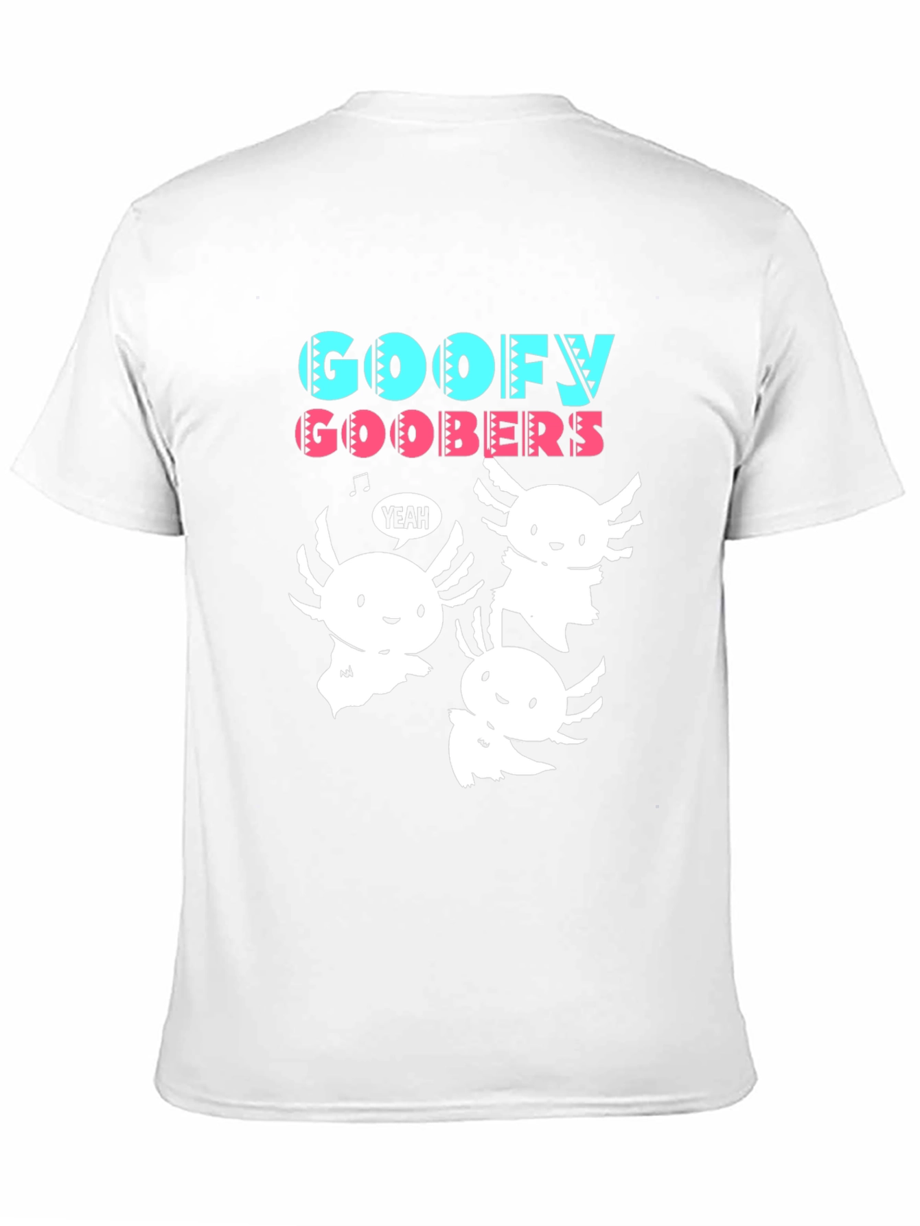 Goofy Goobers Axolotl Black T-Shirt