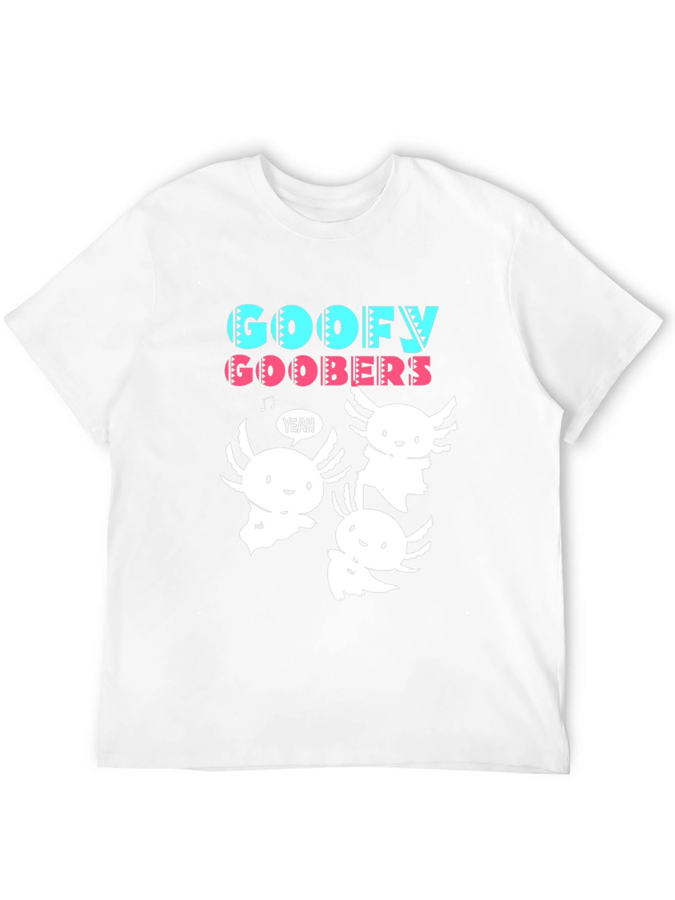Goofy Goobers Axolotl Black T-Shirt