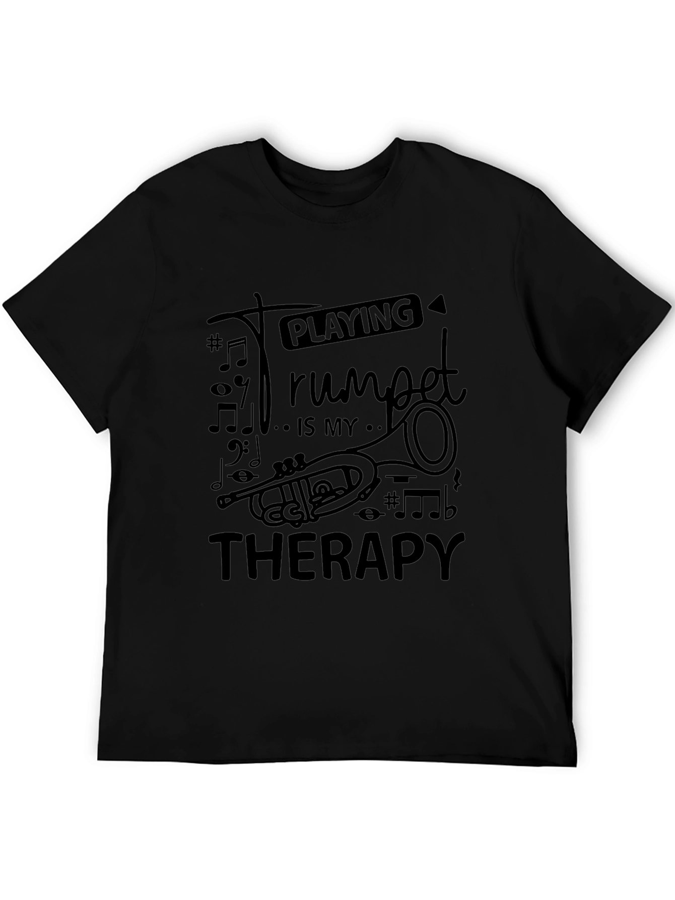 Trumpet Therapy T-Shirt - Musician Tee