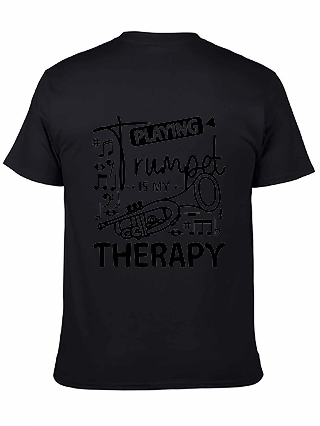 Trumpet Therapy T-Shirt - Musician Tee