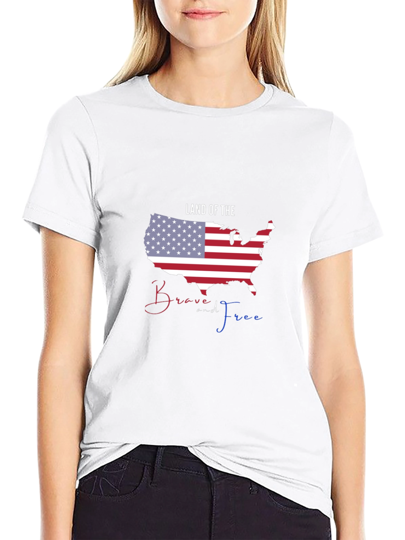 USA Land of the Brave & Free T-Shirt