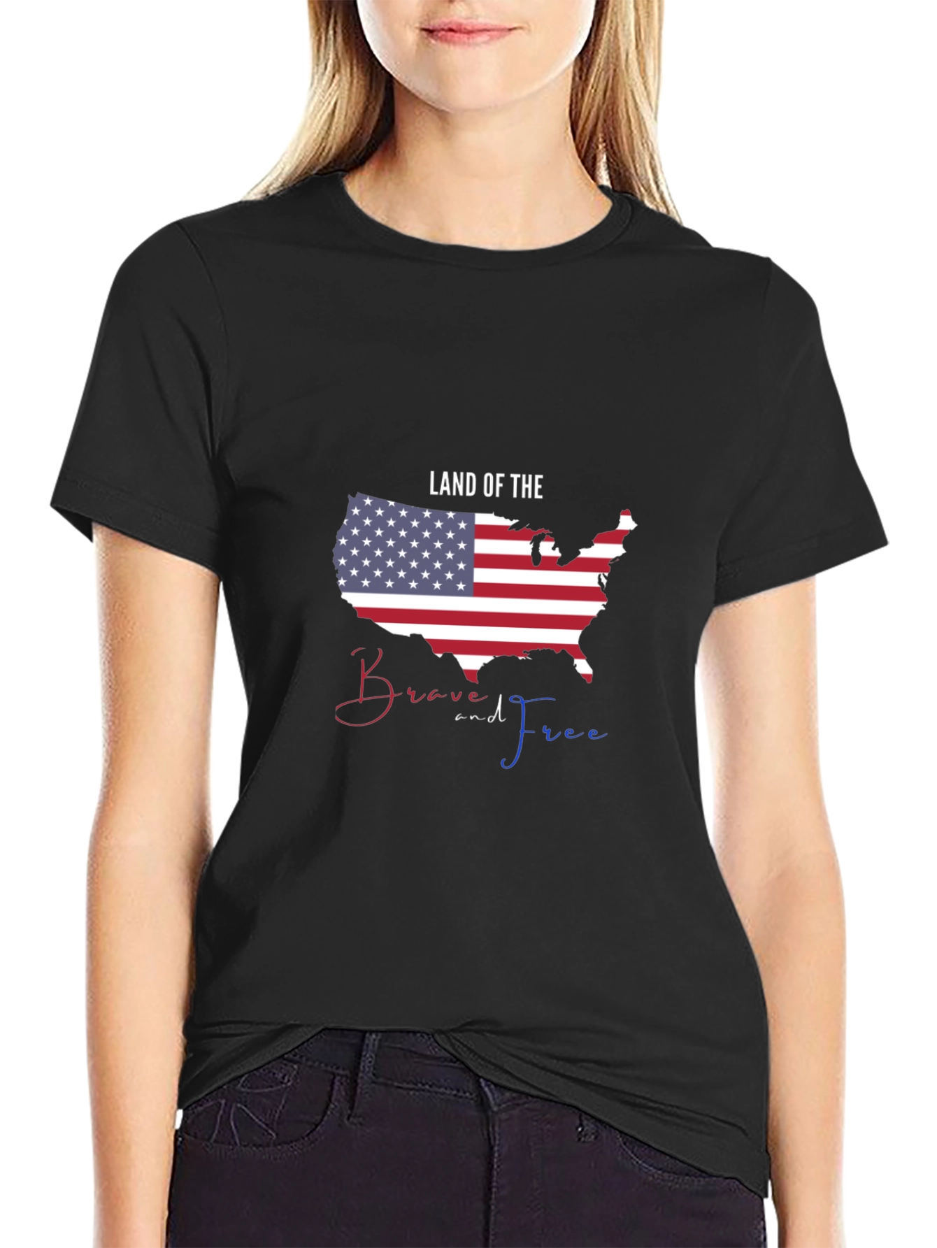 USA Land of the Brave & Free T-Shirt