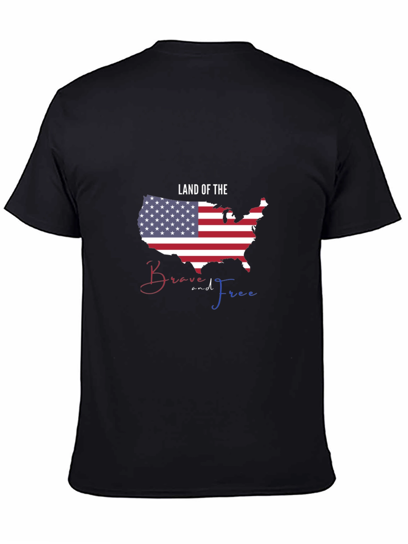 USA Land of the Brave & Free T-Shirt