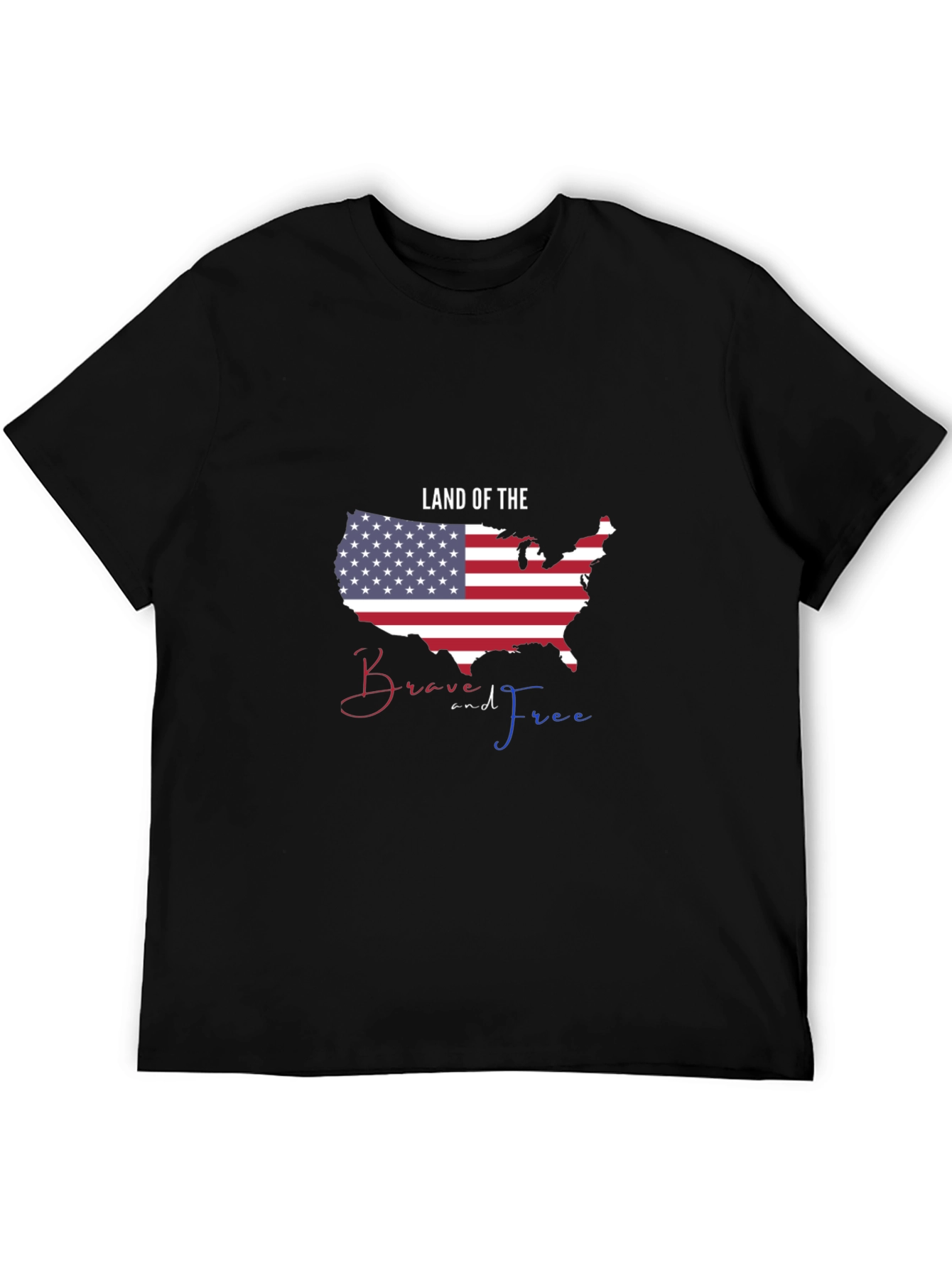 USA Land of the Brave & Free T-Shirt