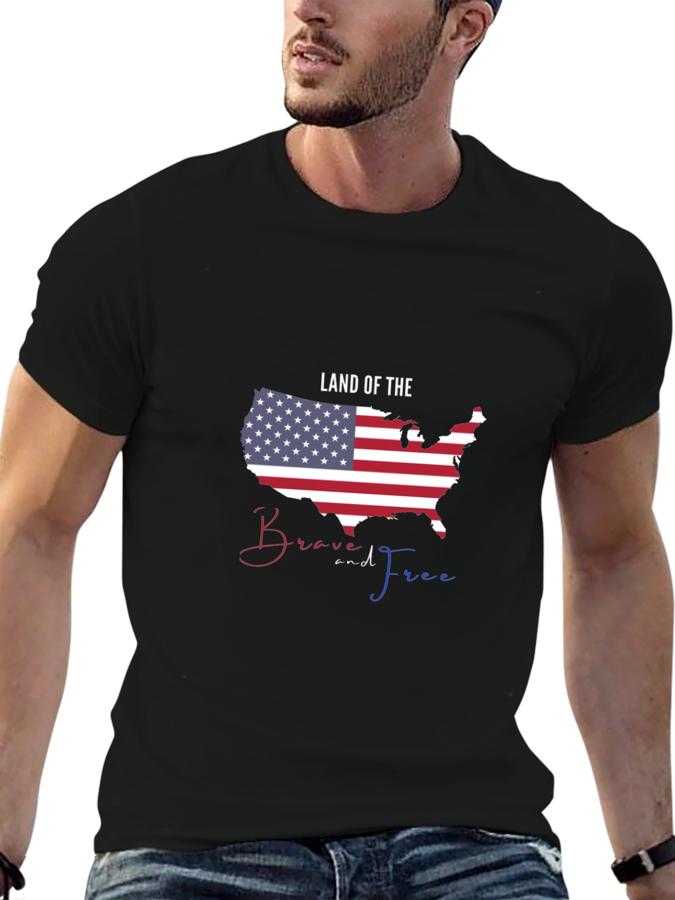 USA Land of the Brave & Free T-Shirt