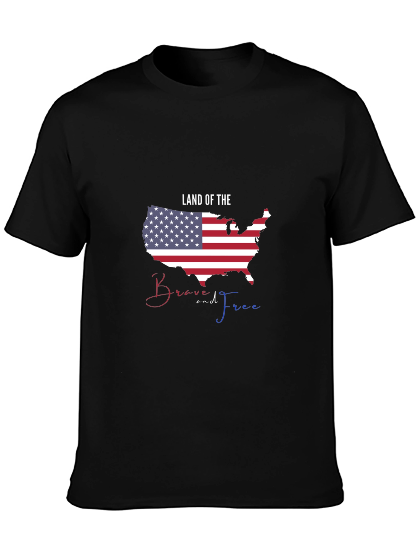 USA Land of the Brave & Free T-Shirt