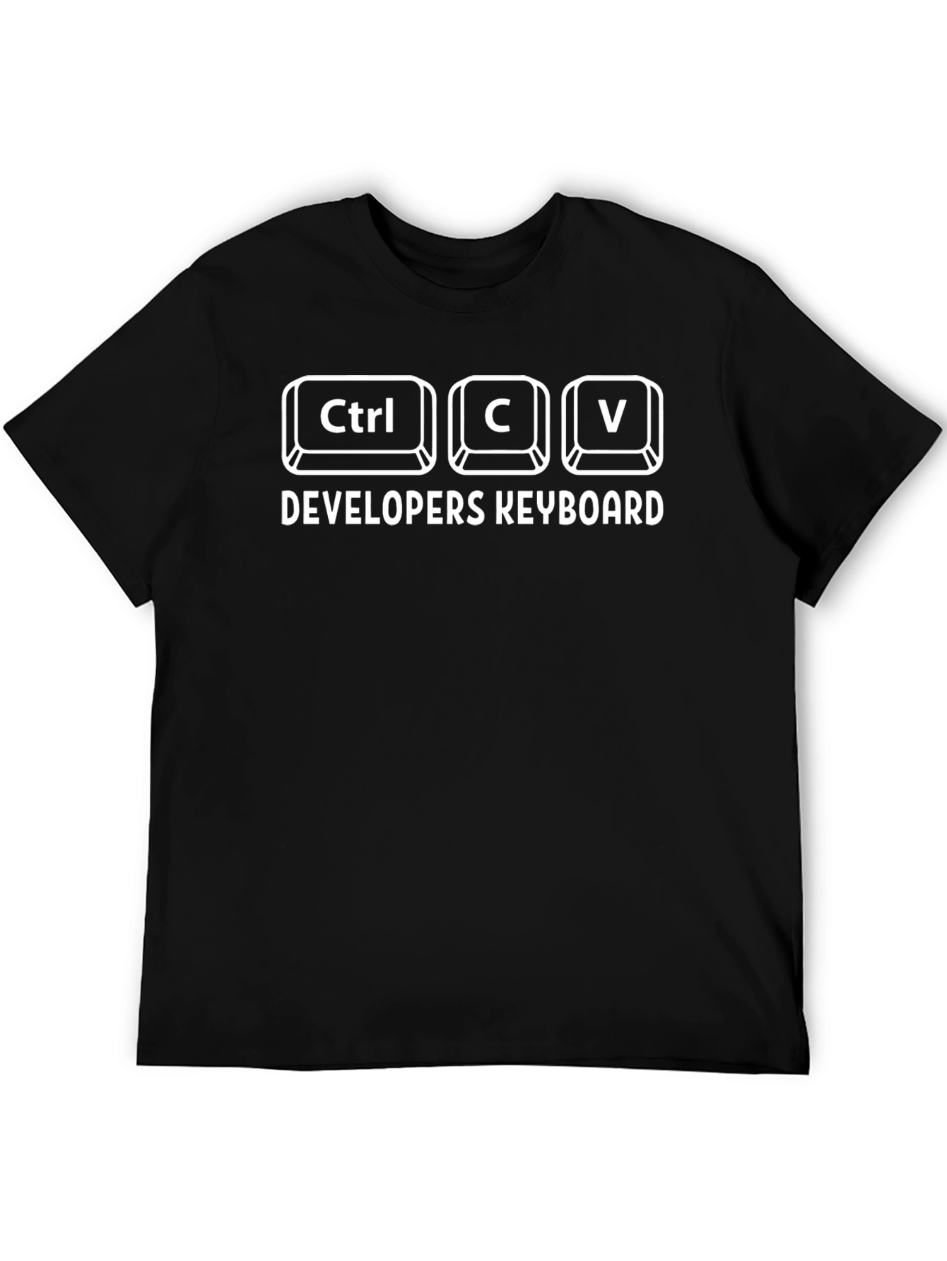 Developer Keyboard Ctrl C V T-Shirt