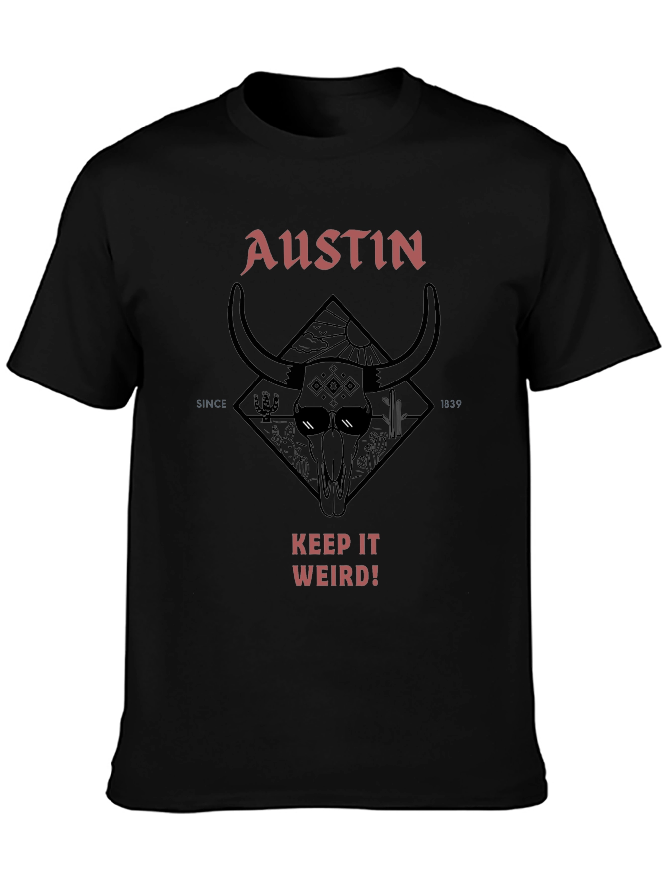 Austin Keep It Weird Graphic T-Shirt