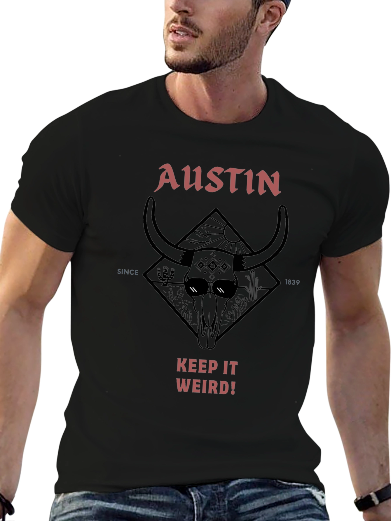 Austin Keep It Weird Graphic T-Shirt