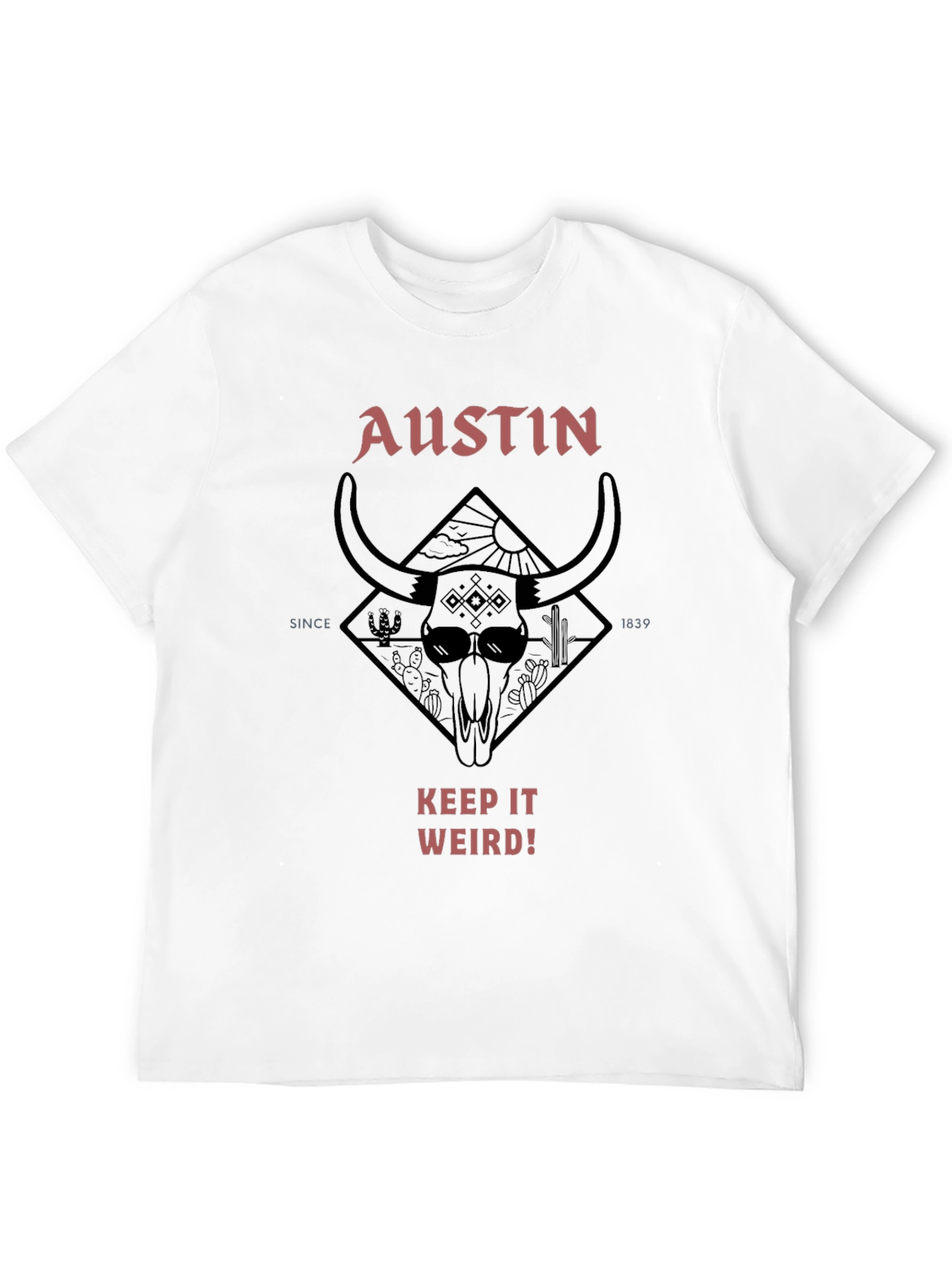 Austin Keep It Weird Graphic T-Shirt