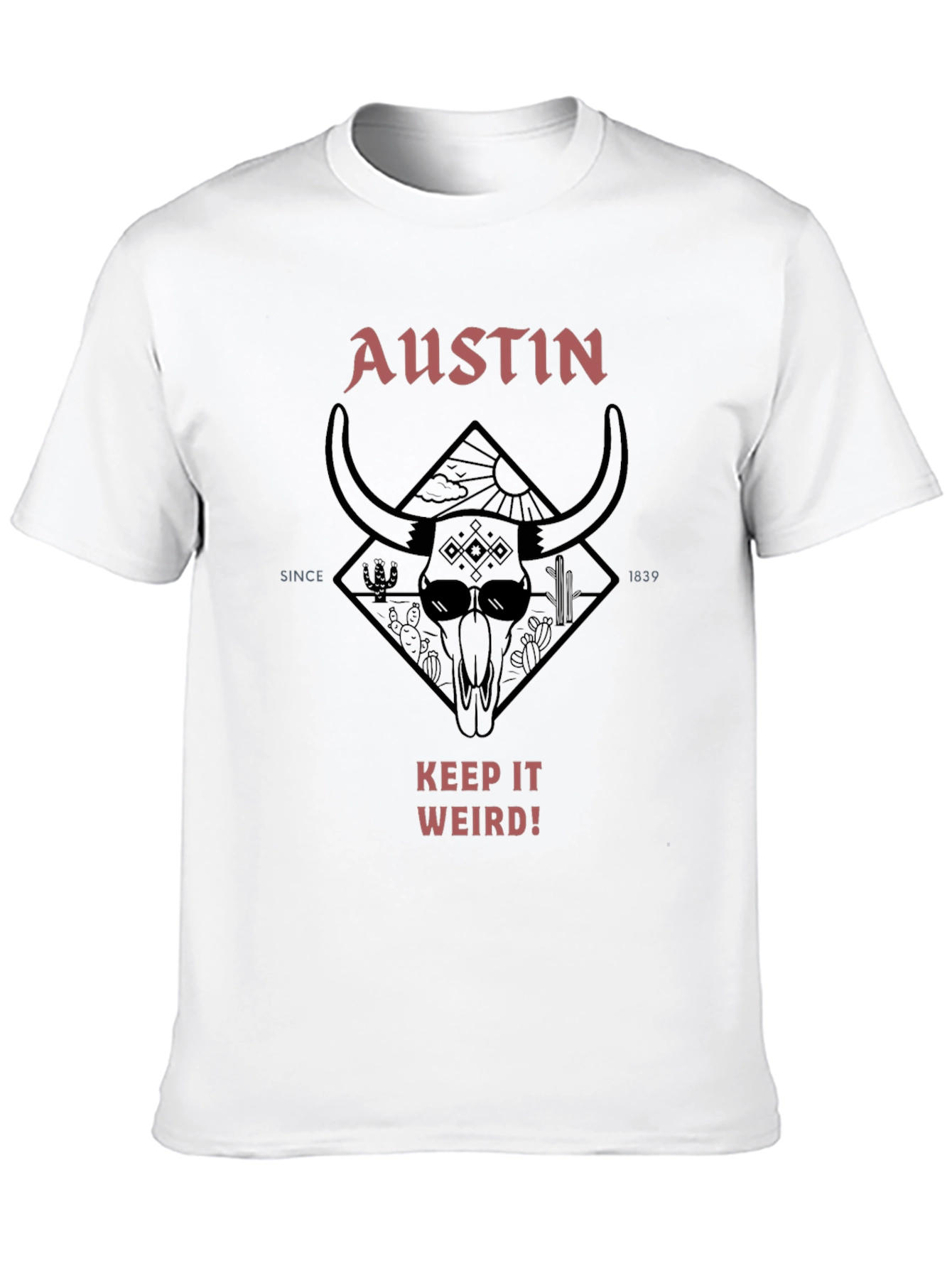 Austin Keep It Weird Graphic T-Shirt