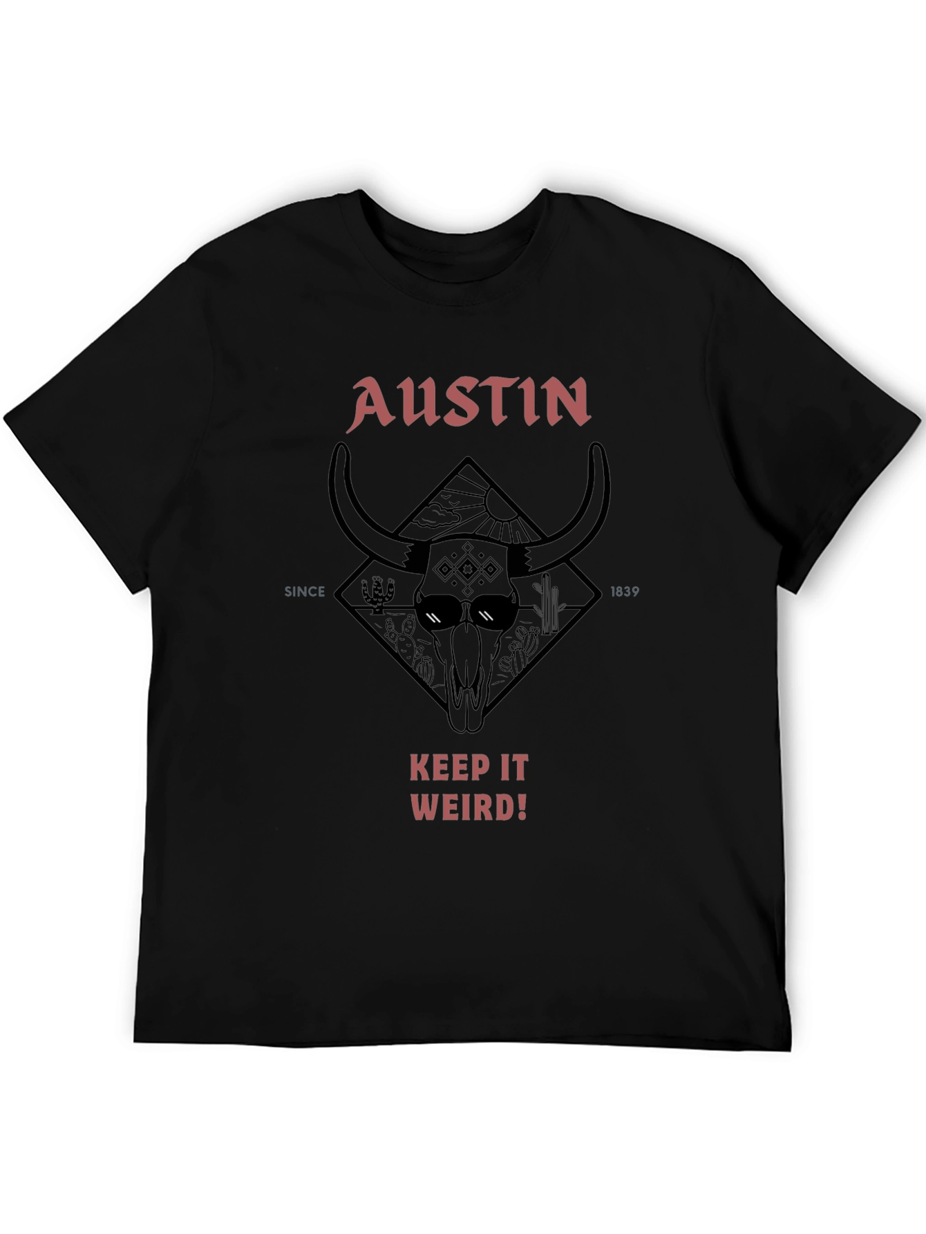 Austin Keep It Weird Graphic T-Shirt