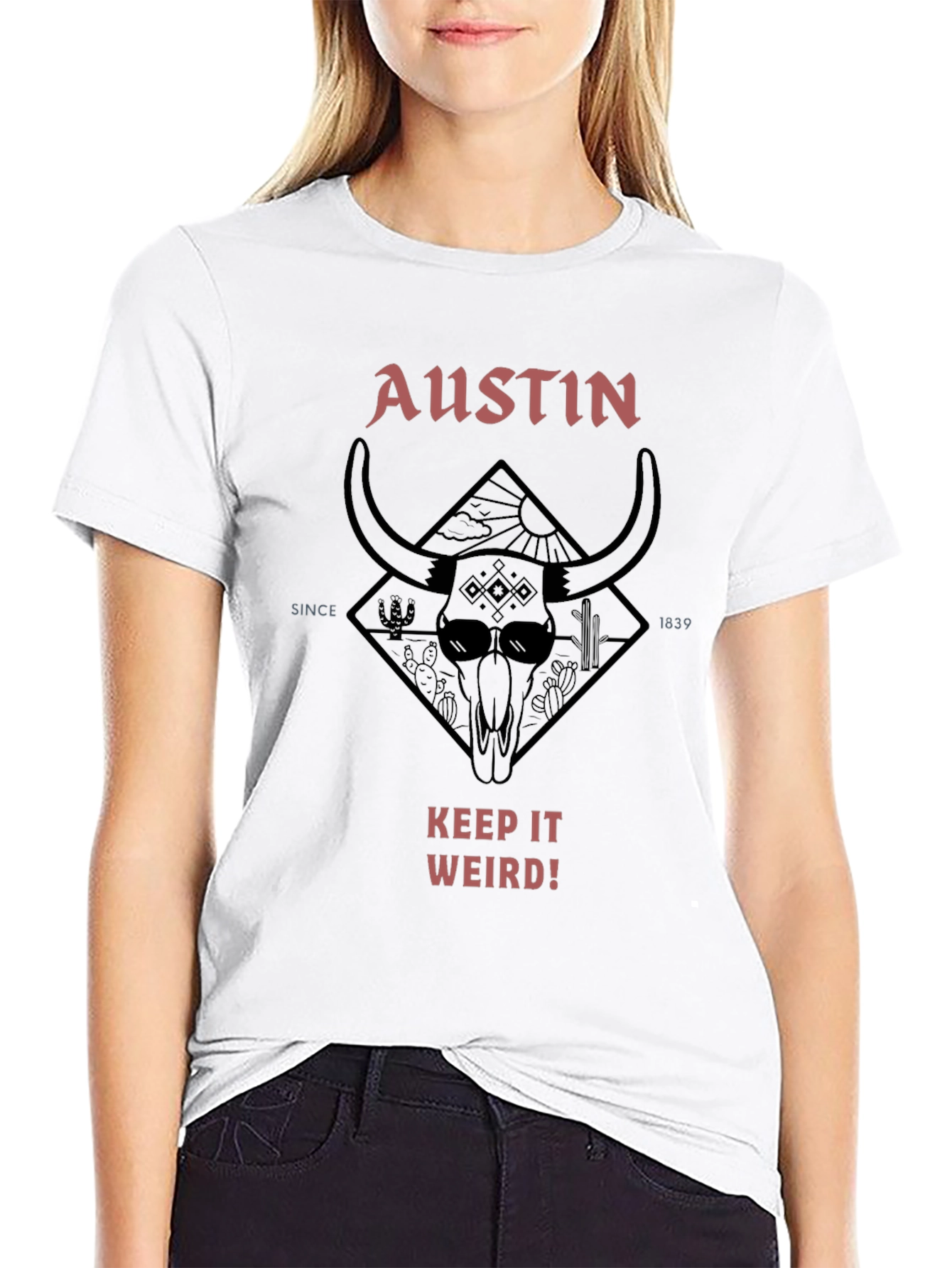Austin Keep It Weird Graphic T-Shirt