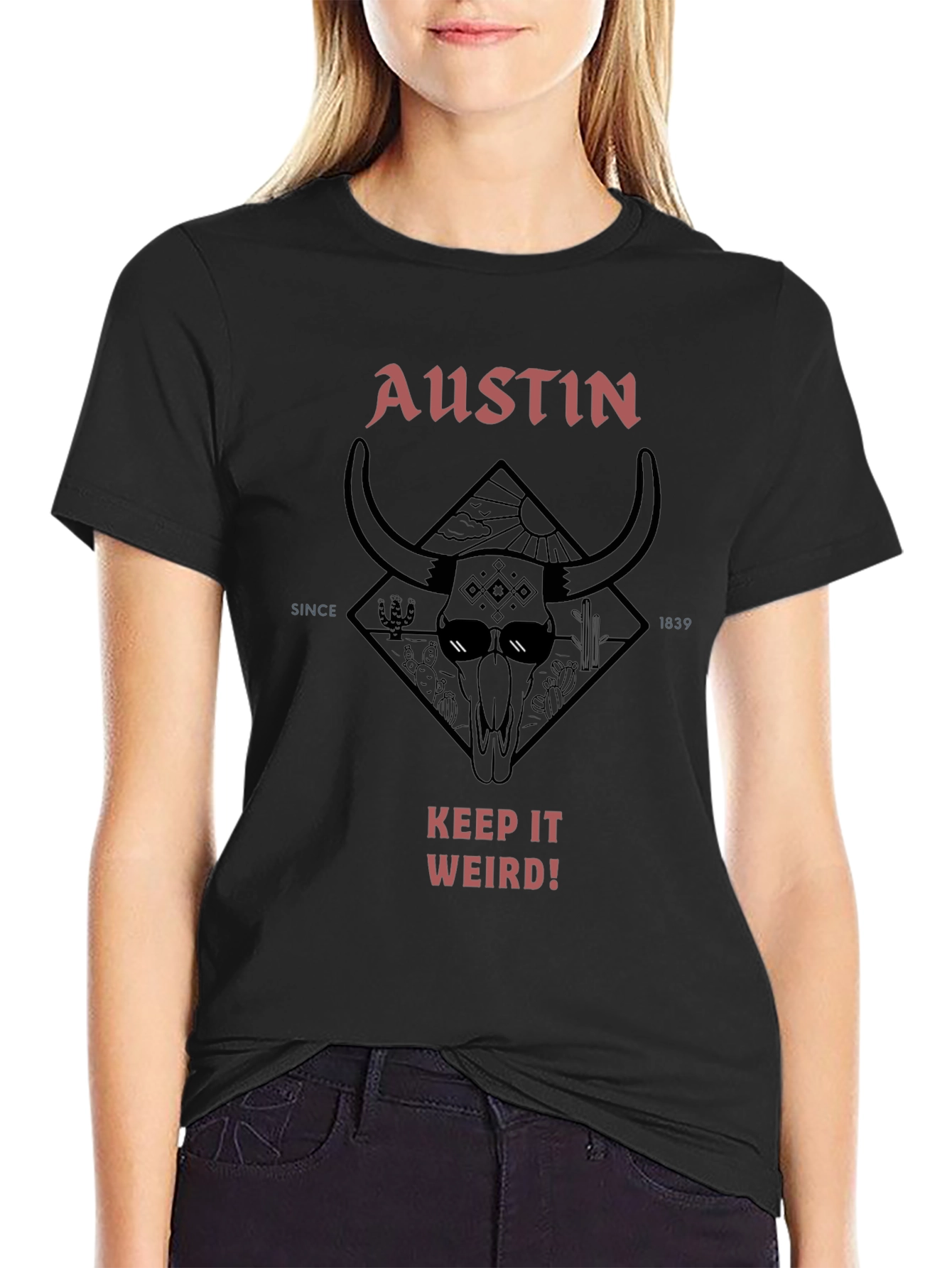 Austin Keep It Weird Graphic T-Shirt
