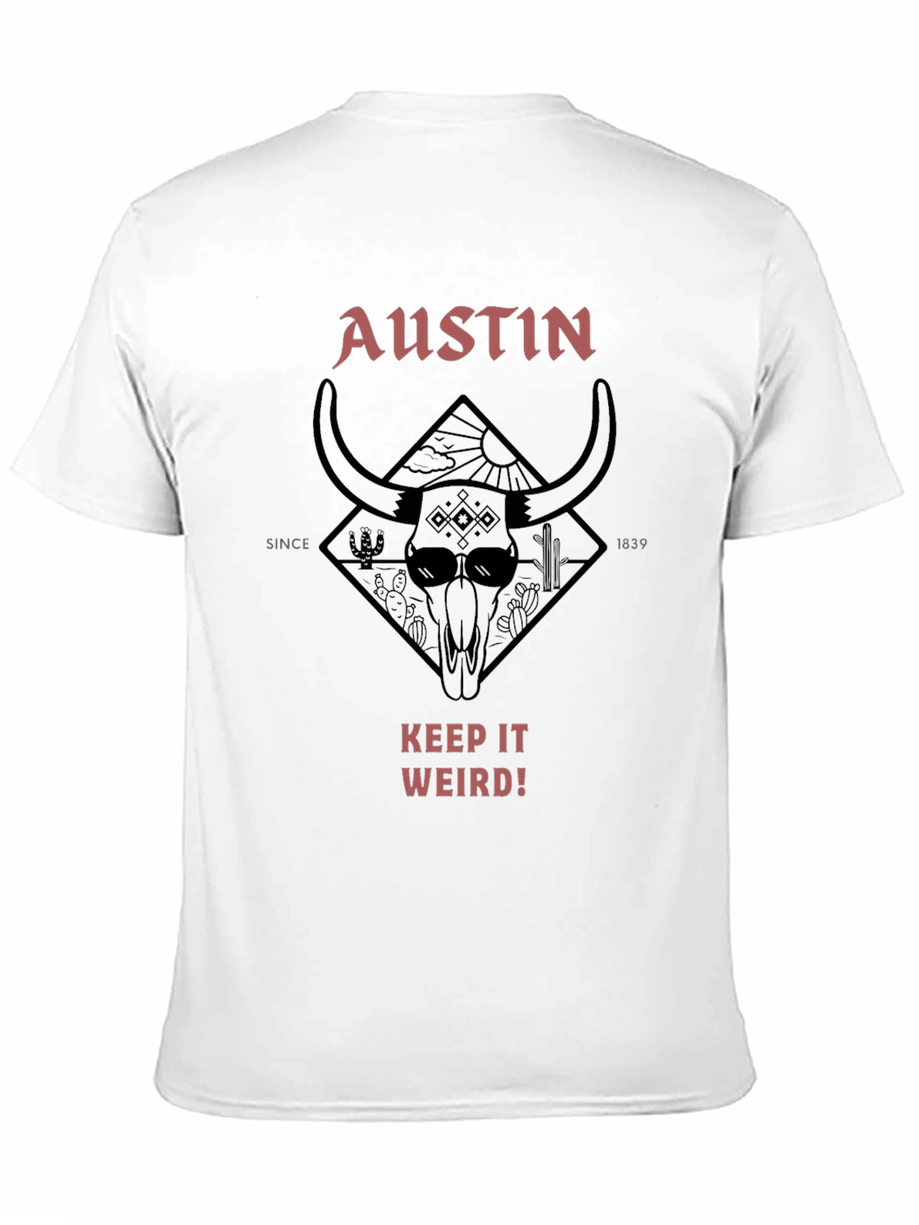 Austin Keep It Weird Graphic T-Shirt
