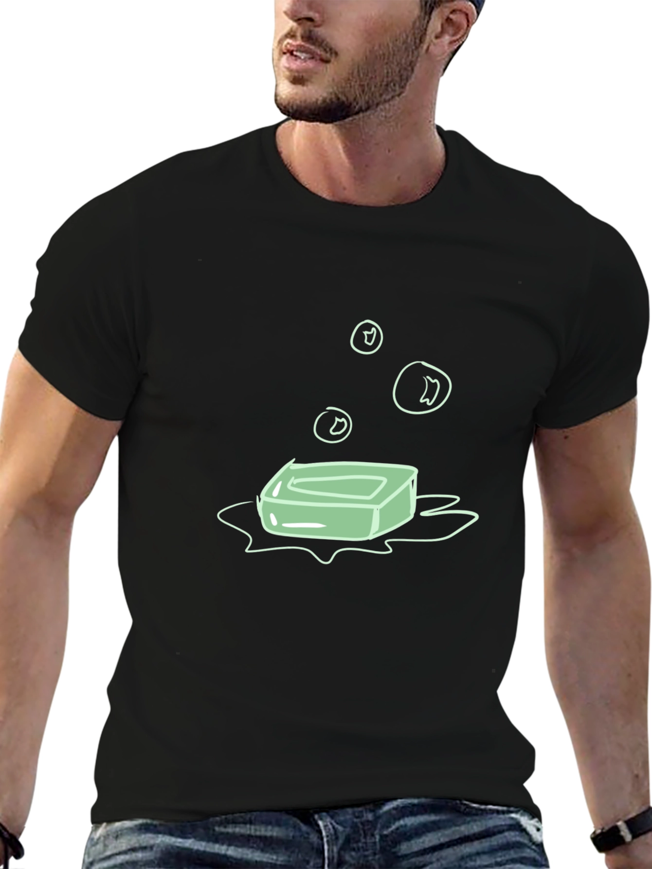 Clean Comfort: Soap & Bubble Graphic Tee