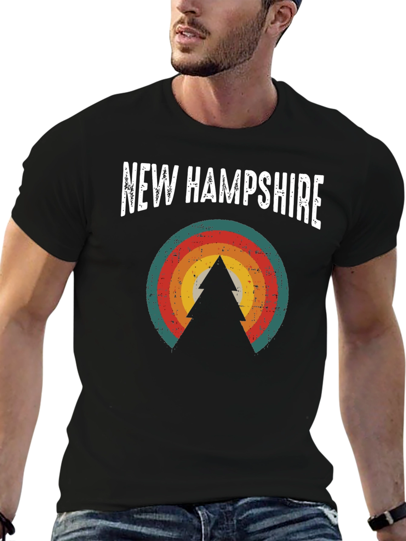 New Hampshire Retro Graphic Tee