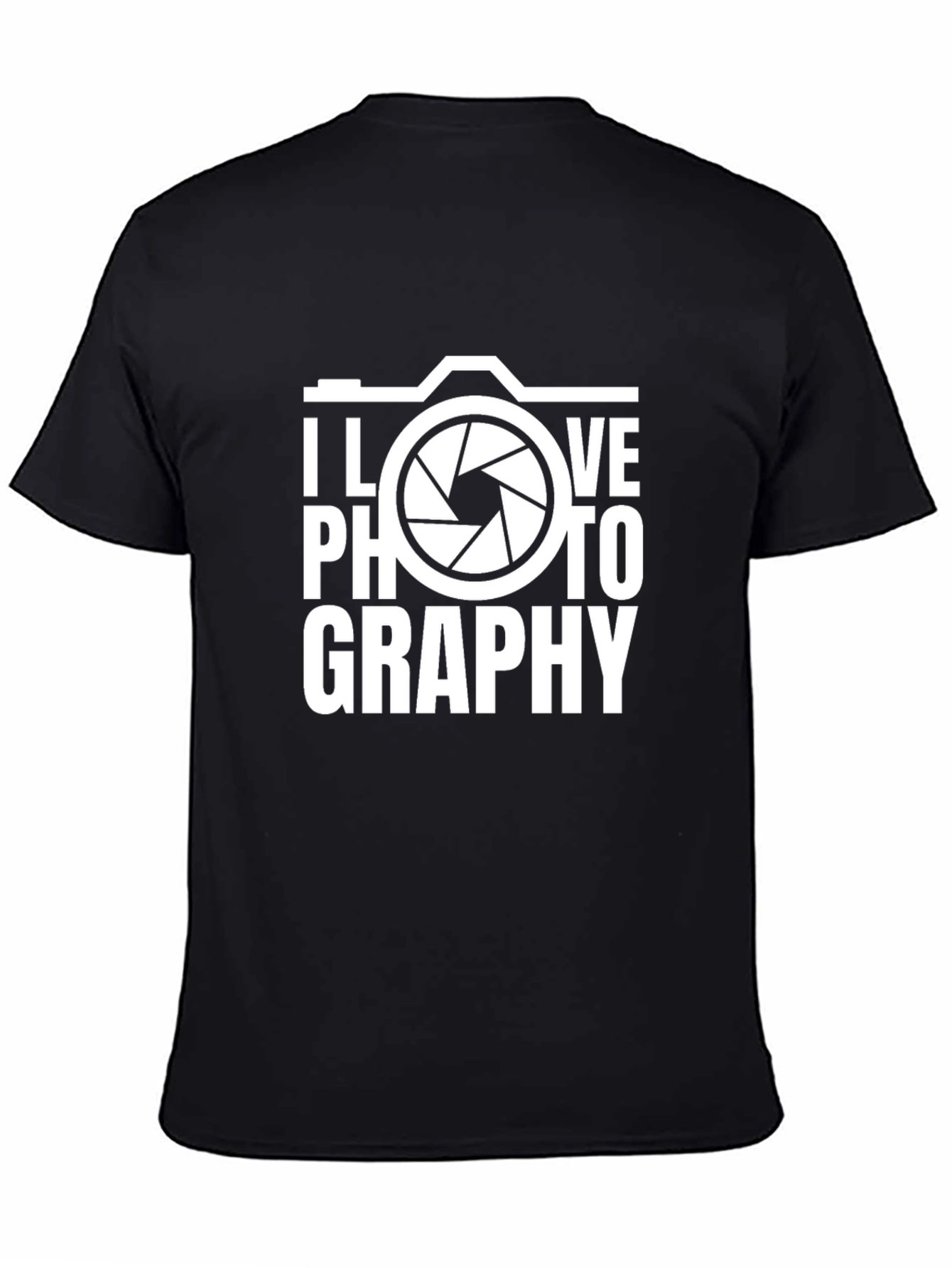 I Love Photography Graphic Tee Shirt