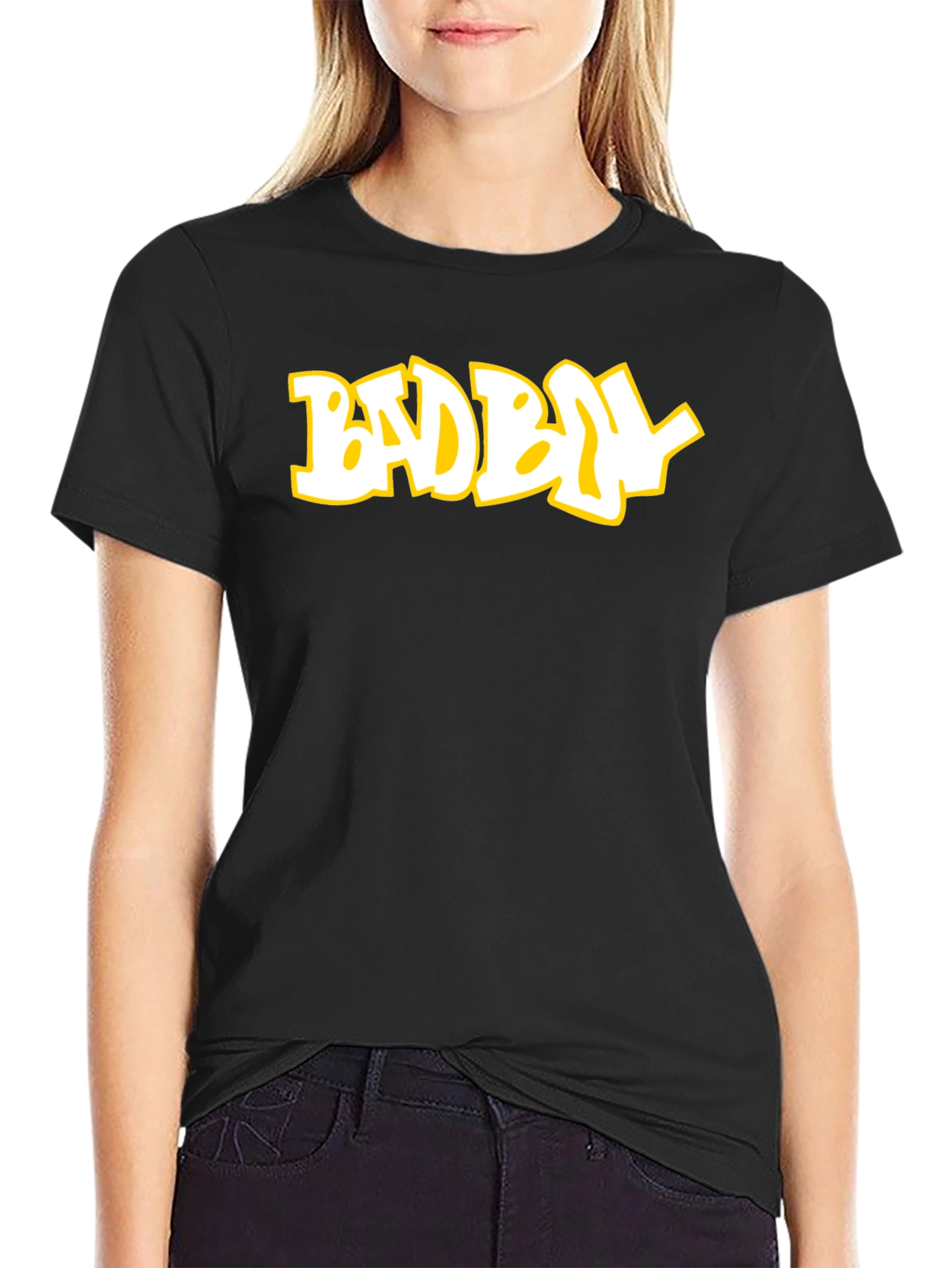 Bad Boy Graphic Print Crew Neck T-Shirt