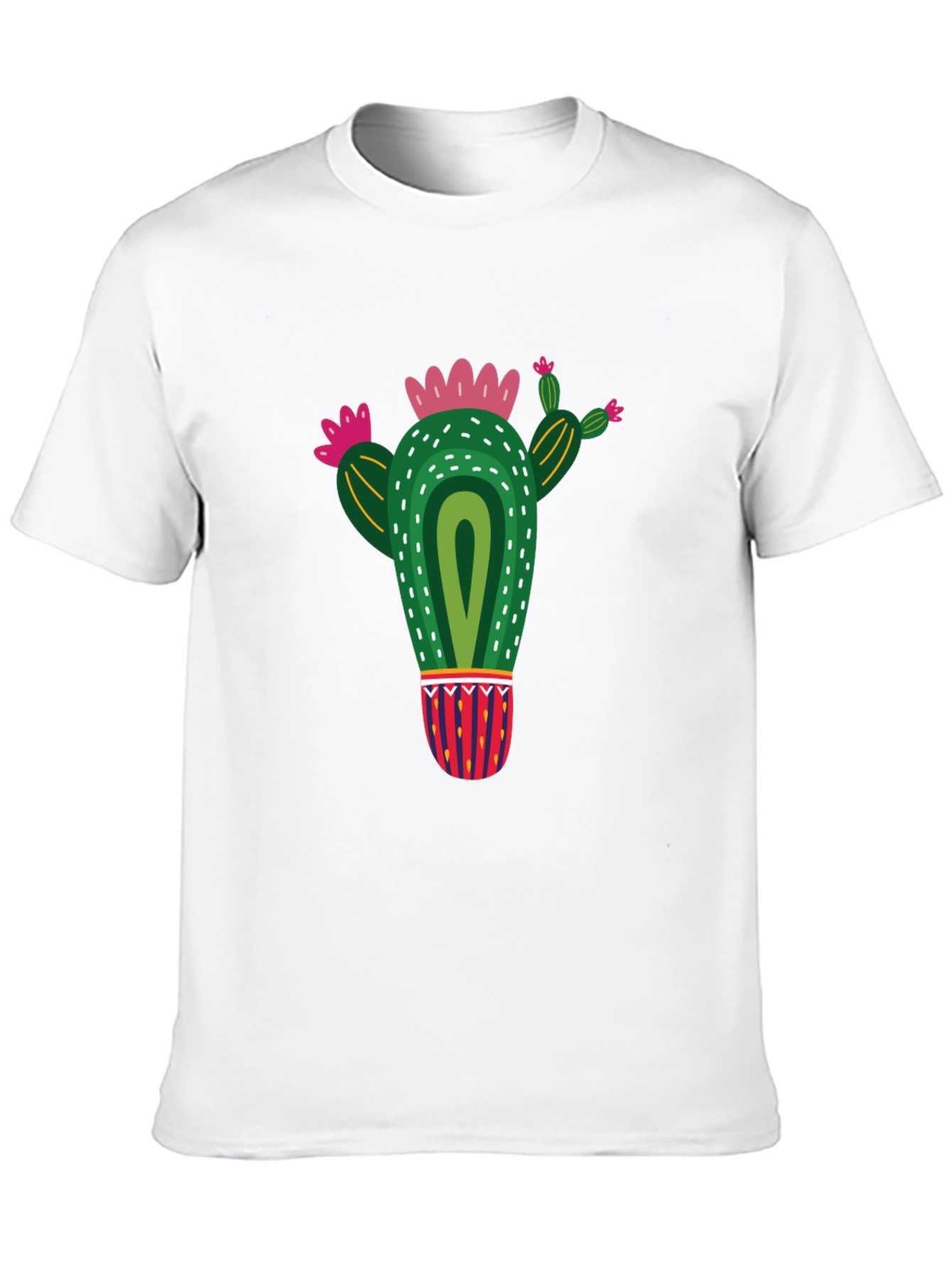 Cactus Graphic Black T-Shirt