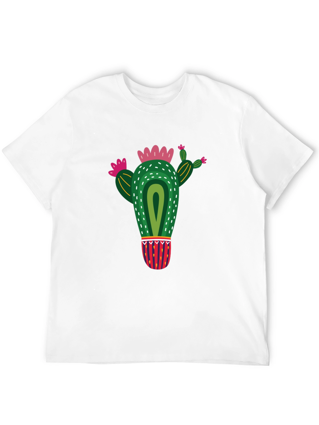 Cactus Graphic Black T-Shirt