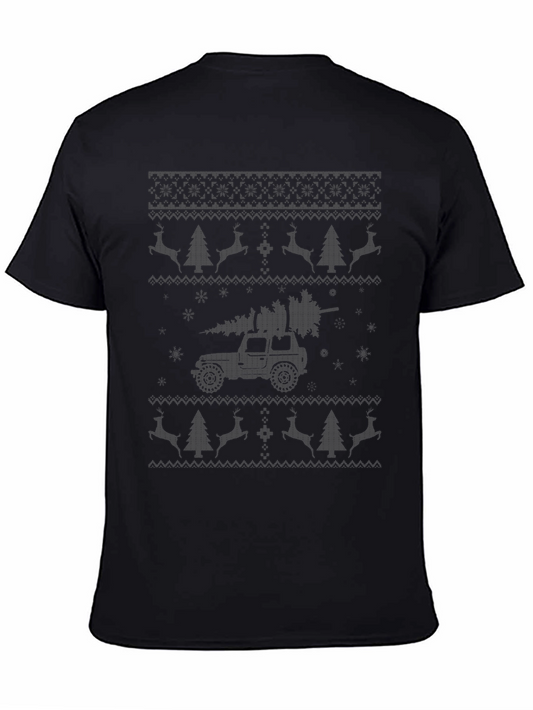 Christmas Jeep Tree T-Shirt
