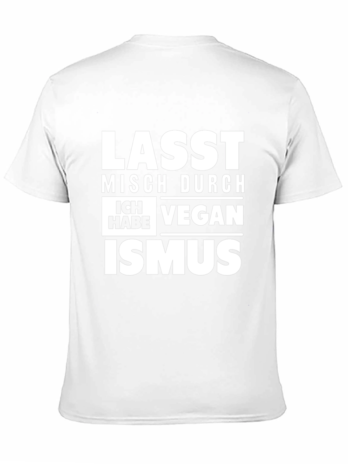 Vegan Ismus T-Shirt - Funny German Vegan Slogan