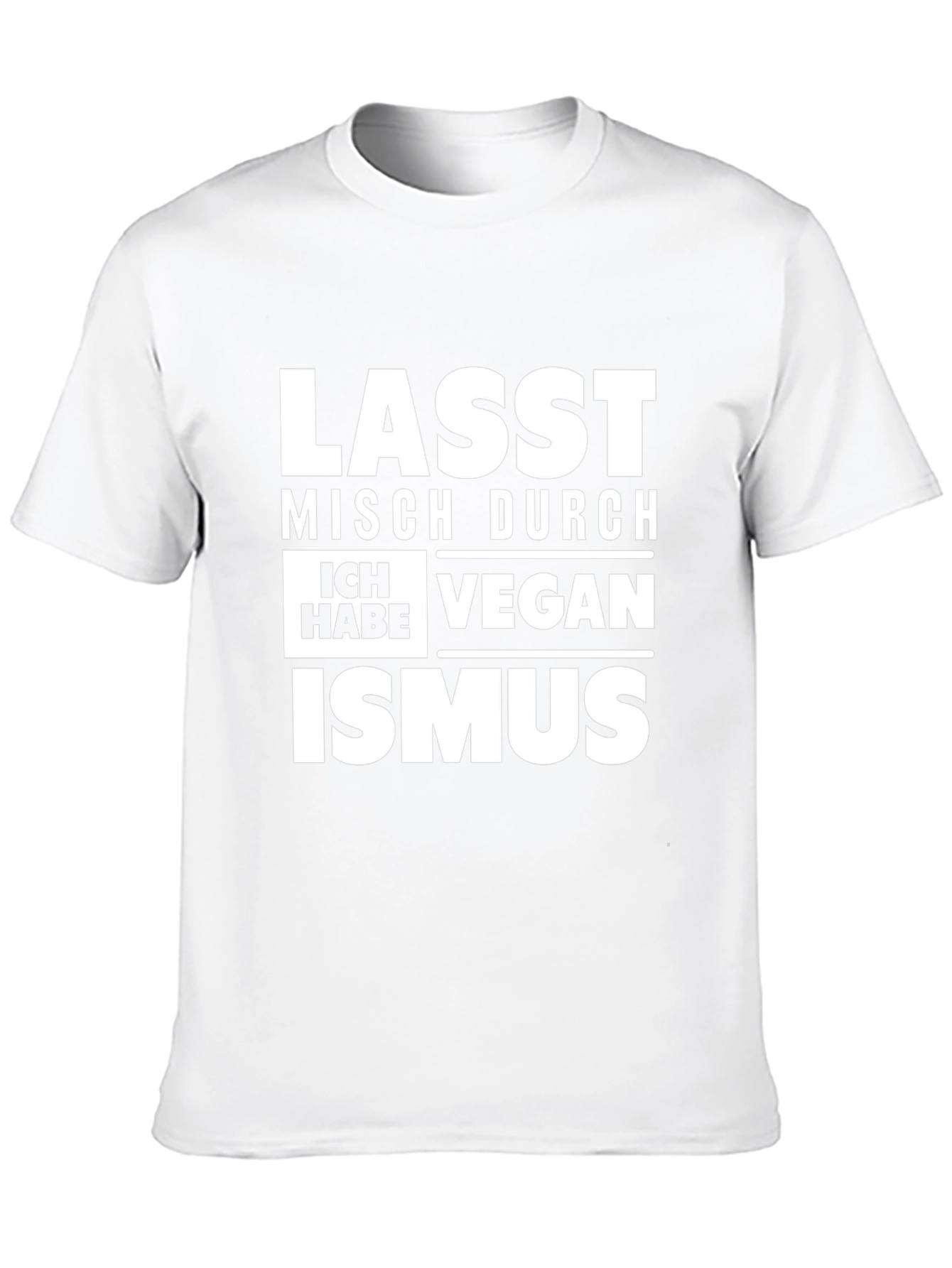 Vegan Ismus T-Shirt - Funny German Vegan Slogan