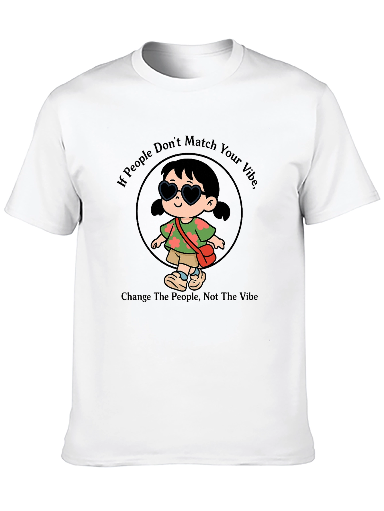Vibe Graphic Tee - Change People Not The Vibe