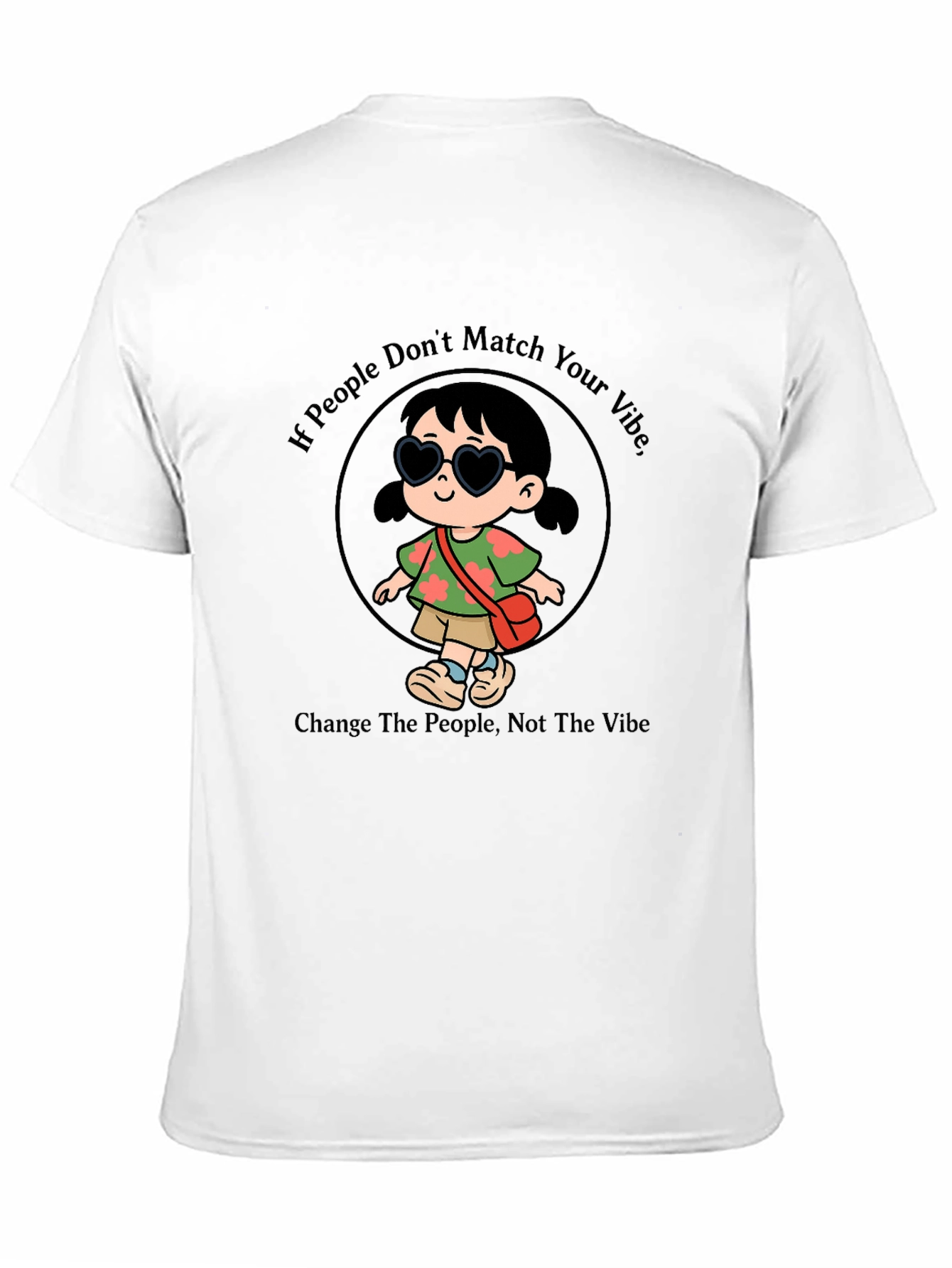 Vibe Graphic Tee - Change People Not The Vibe