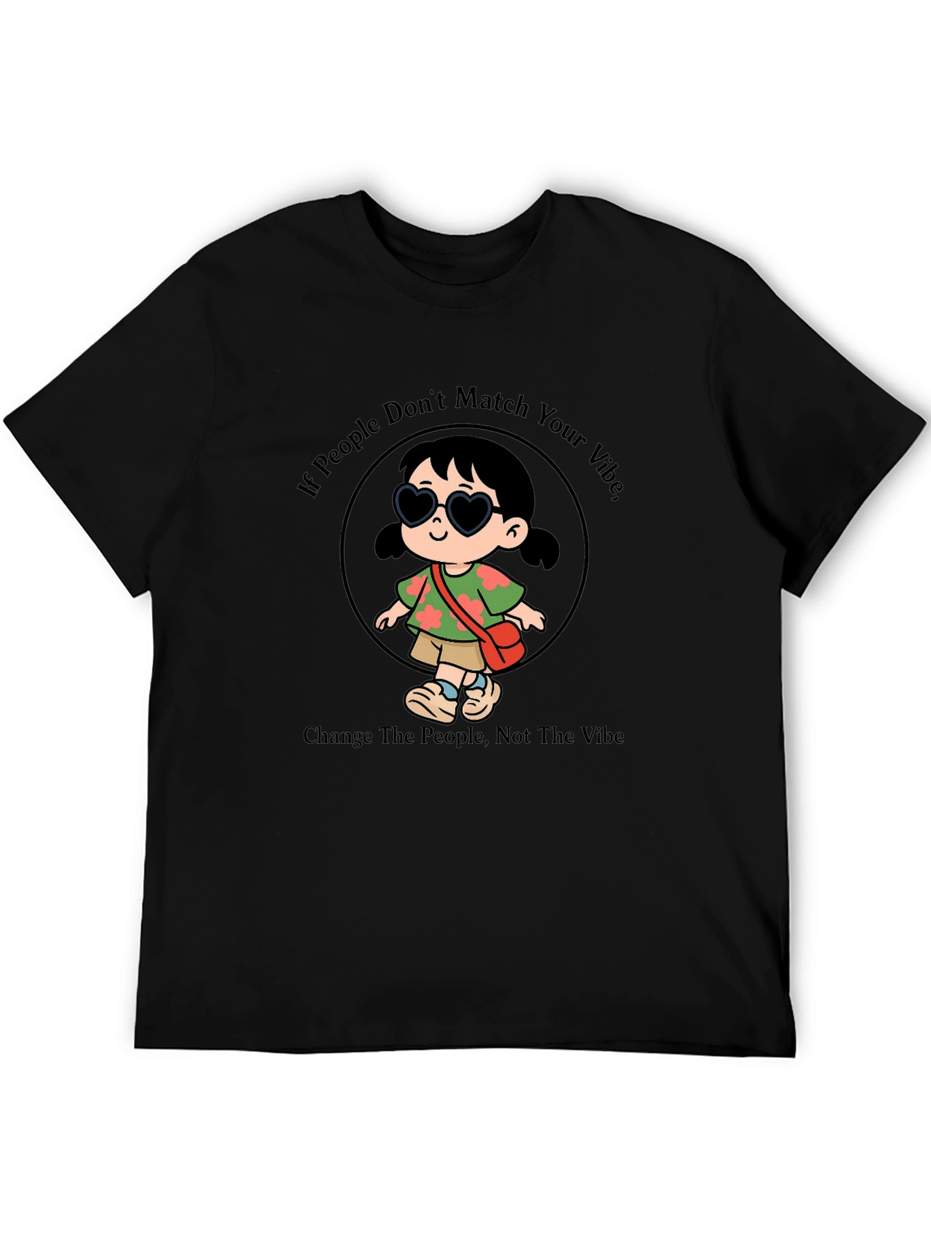Vibe Graphic Tee - Change People Not The Vibe