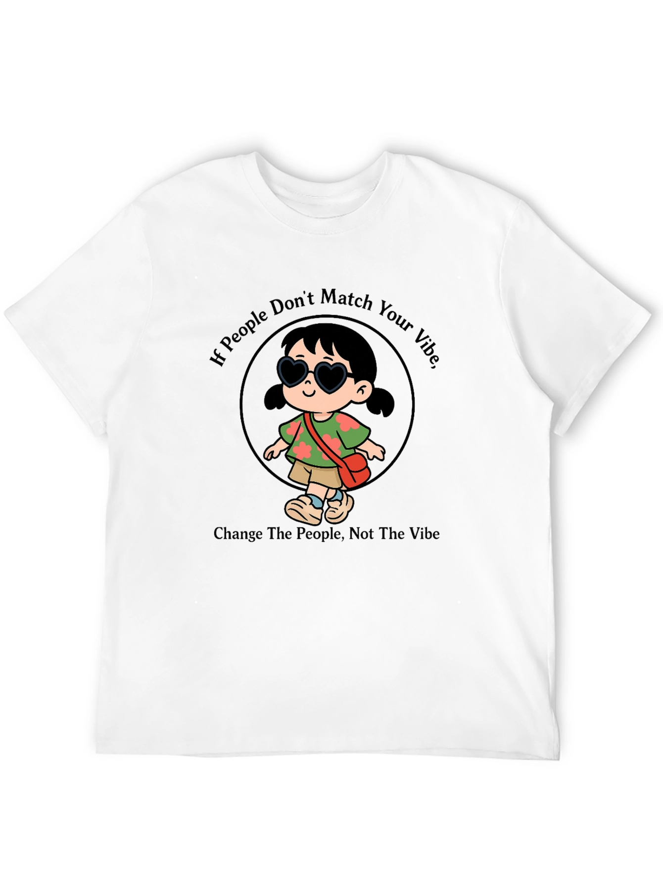 Vibe Graphic Tee - Change People Not The Vibe