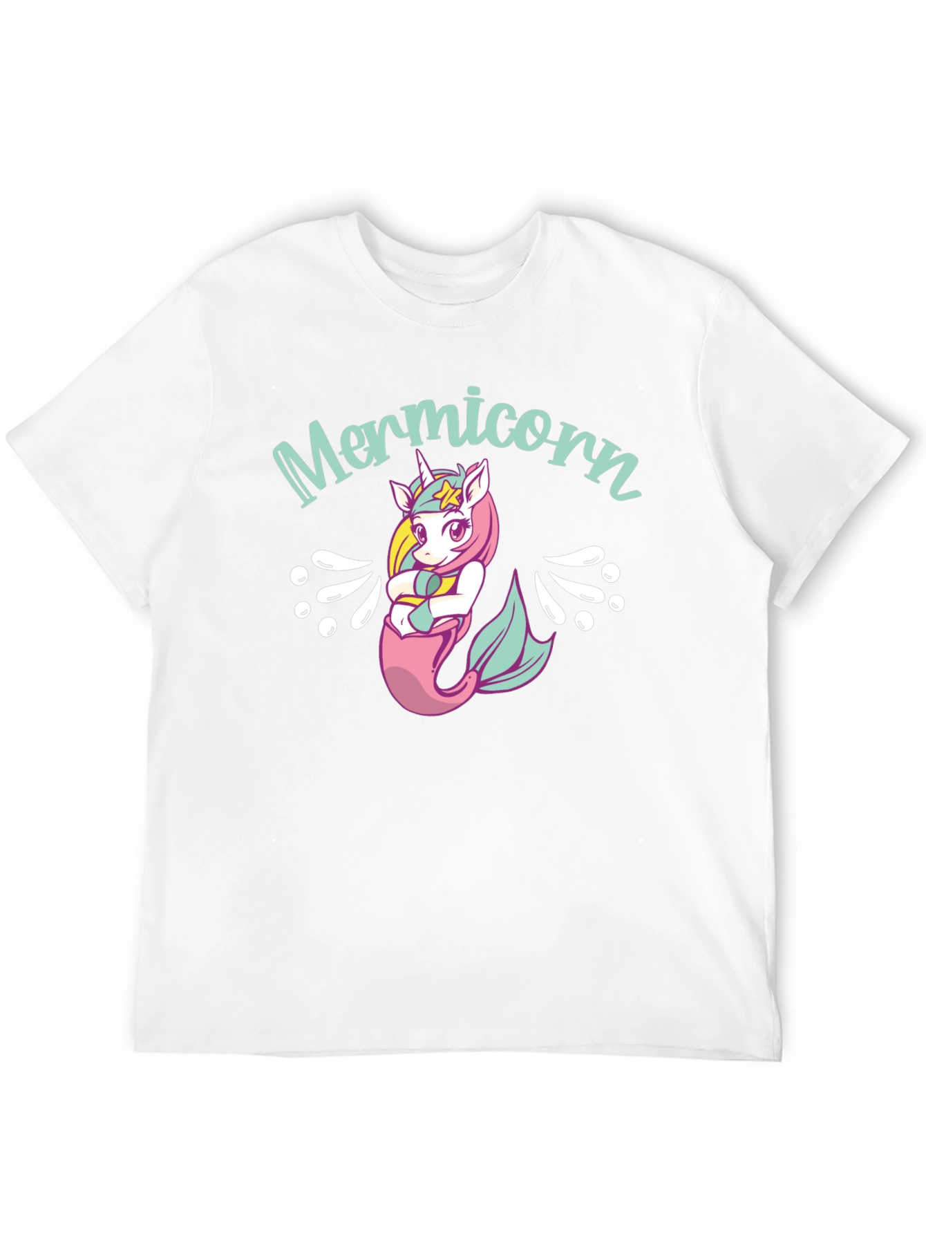 Mermicorn Black T-Shirt