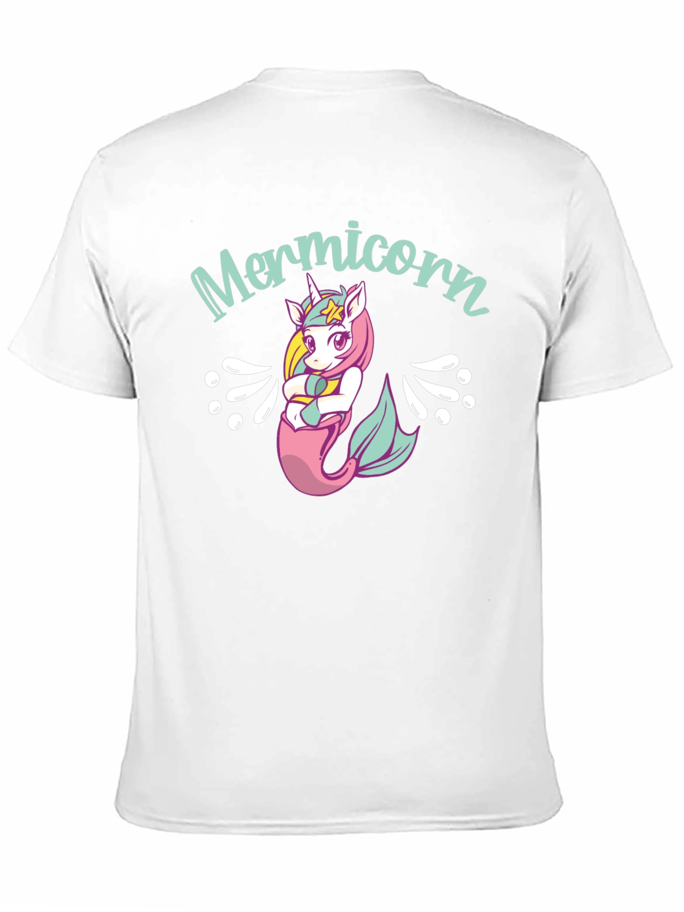 Mermicorn Black T-Shirt