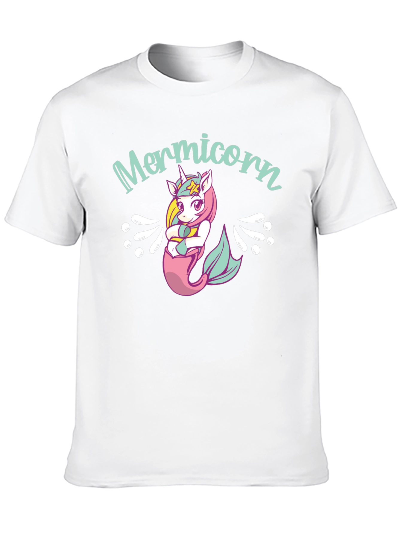Mermicorn Black T-Shirt
