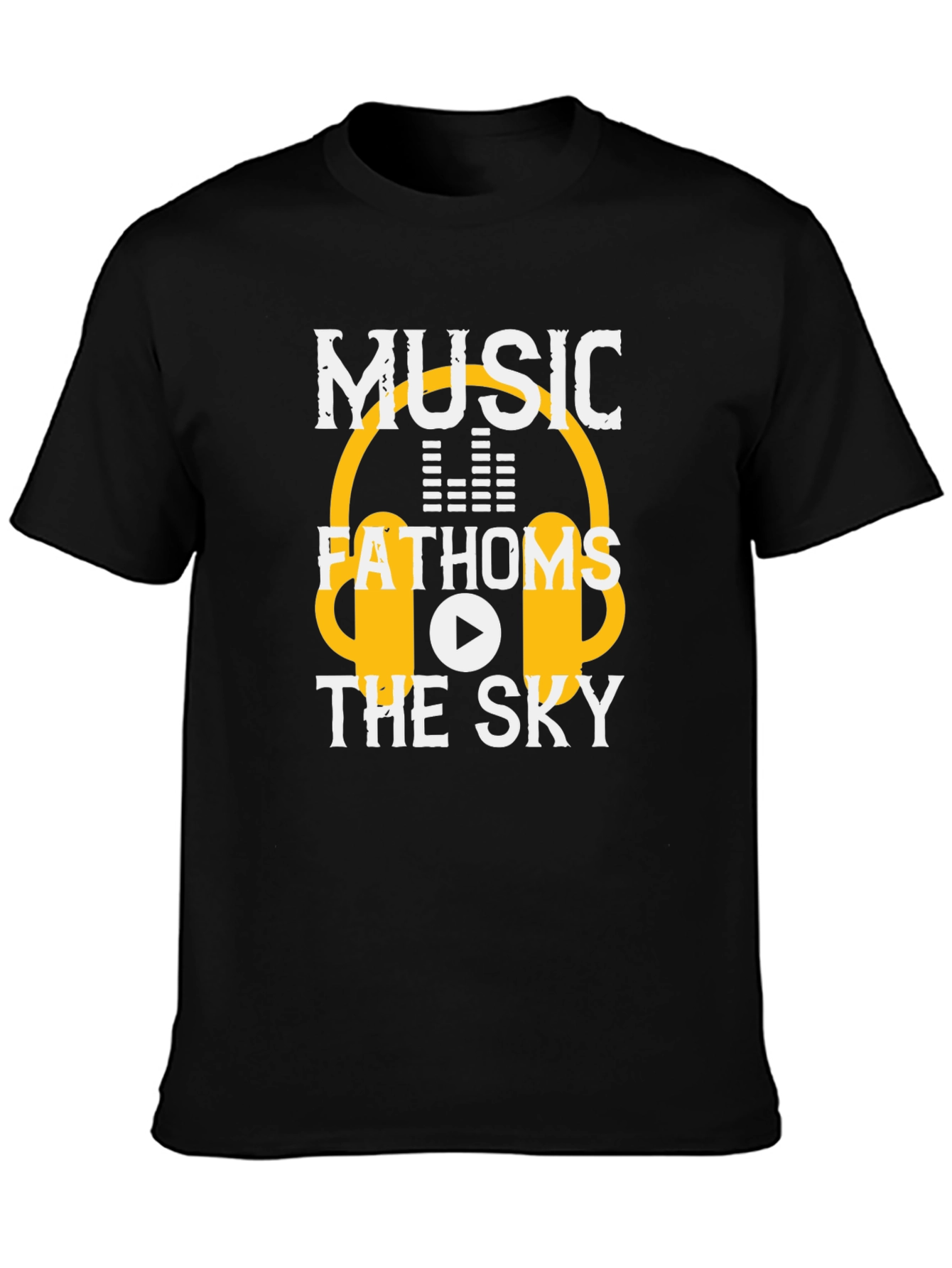 Music Fathoms the Sky Graphic Tee