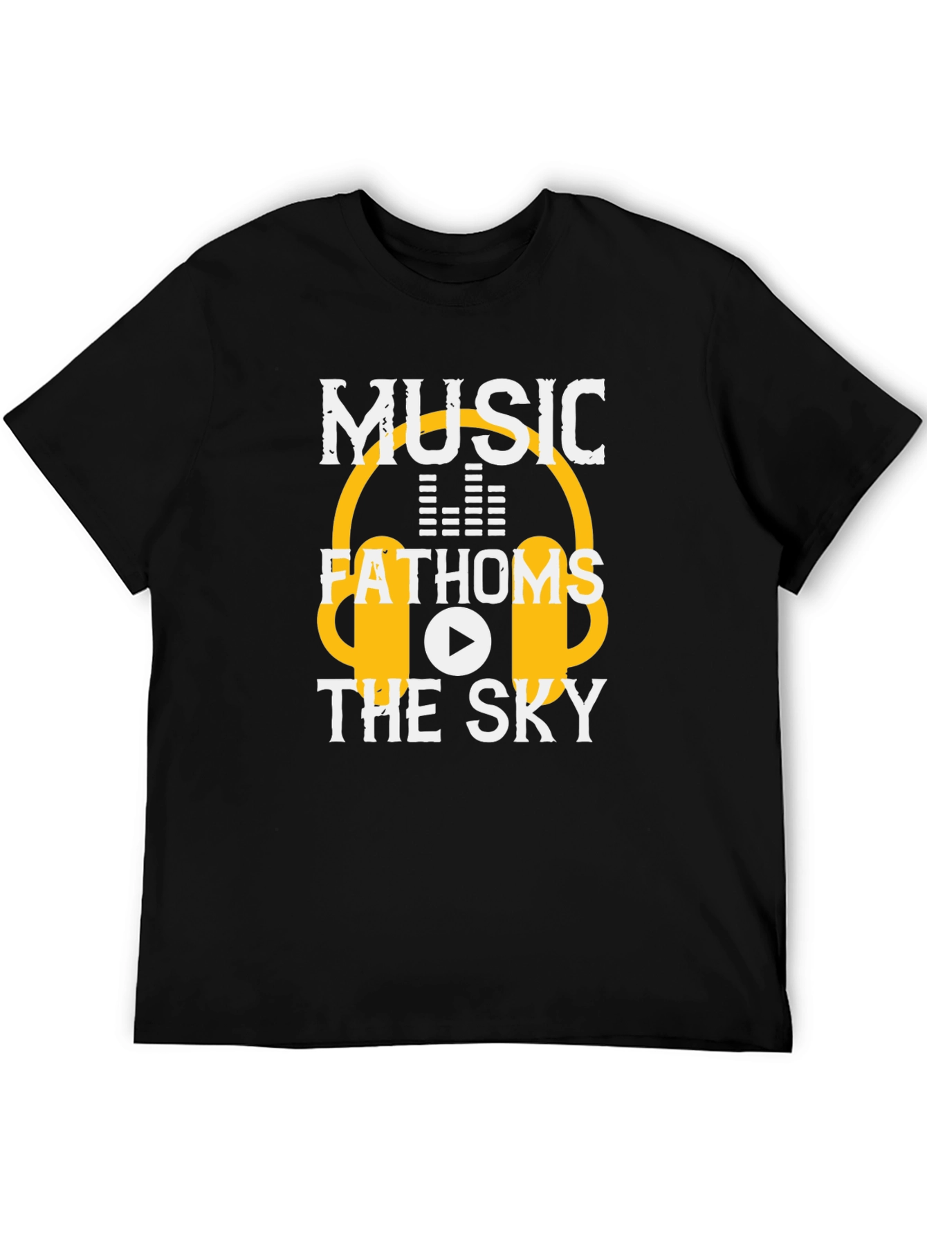 Music Fathoms the Sky Graphic Tee