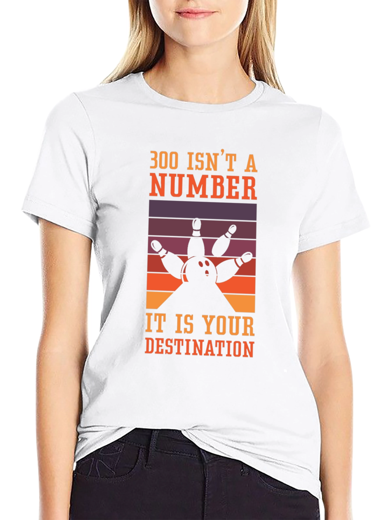 300 Isnt a Number Bowling T-Shirt
