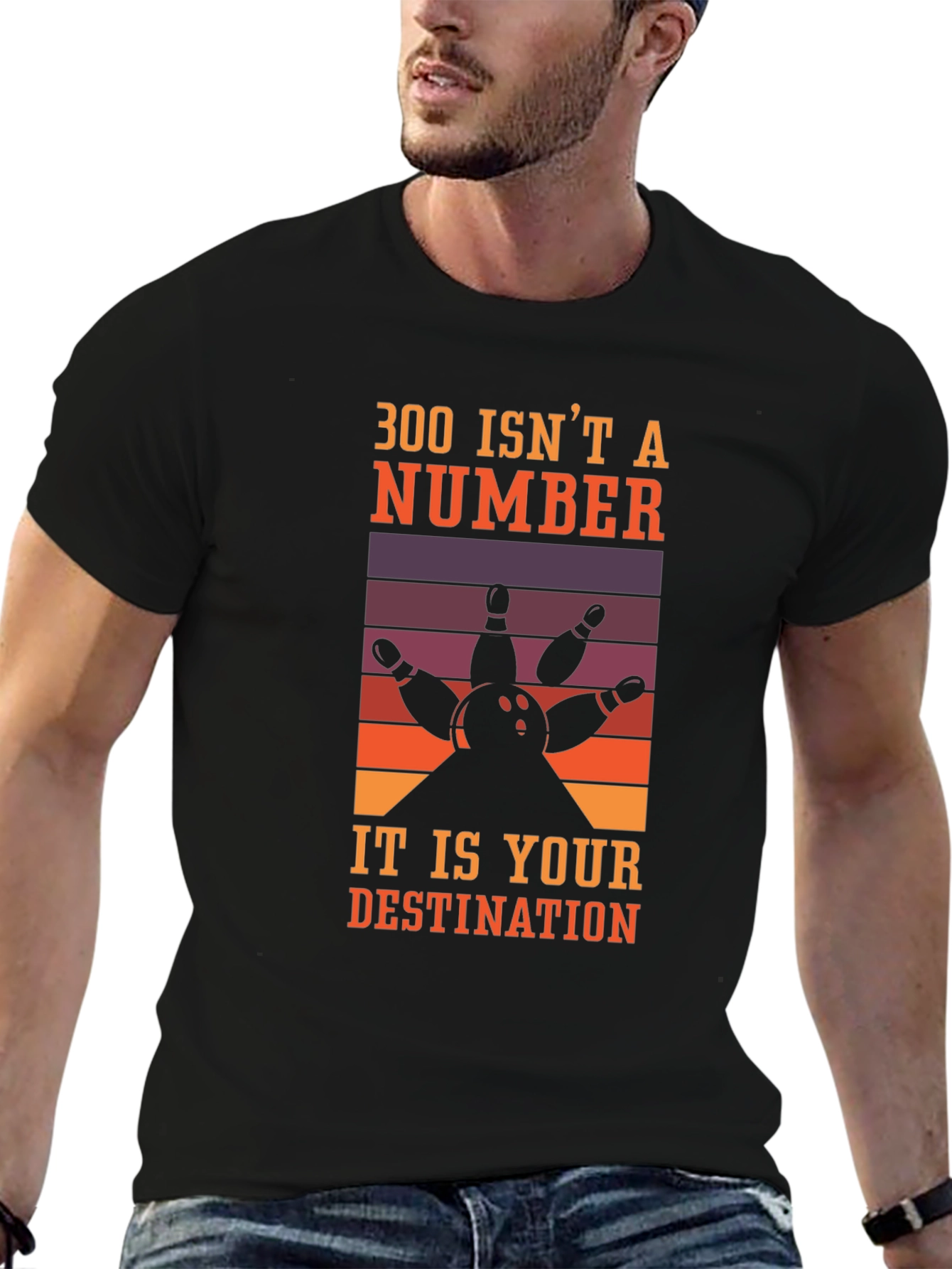 300 Isnt a Number Bowling T-Shirt
