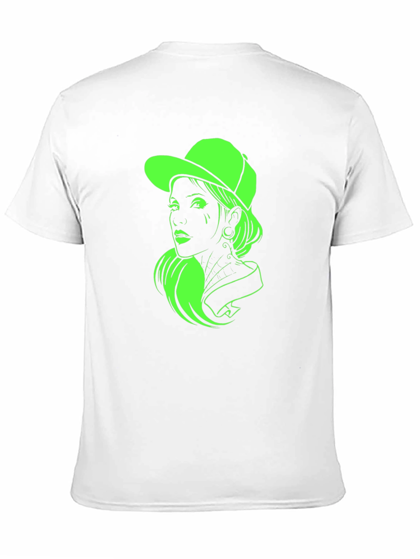 Cool Graphic Tee - Neon Girl
