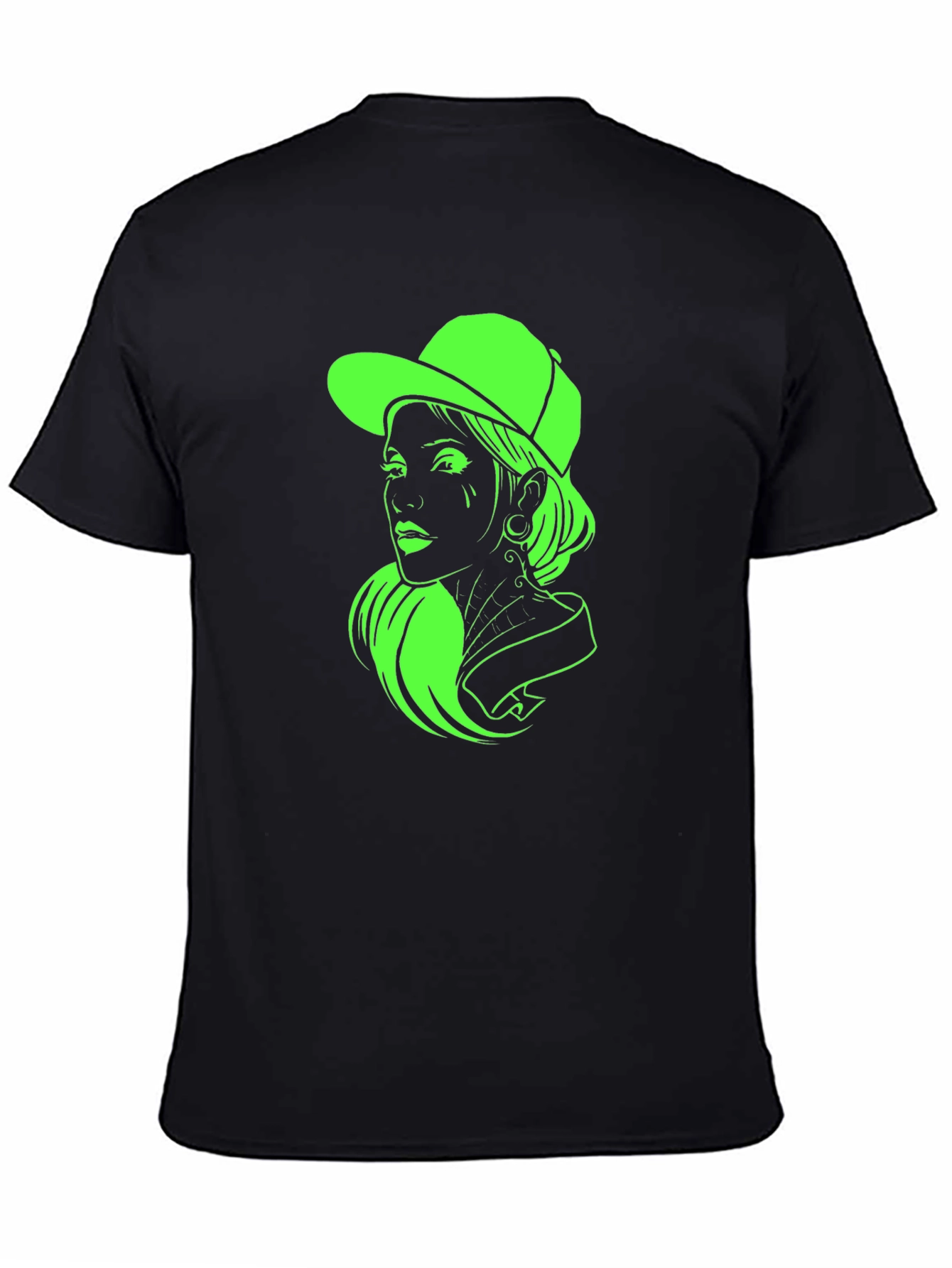 Cool Graphic Tee - Neon Girl