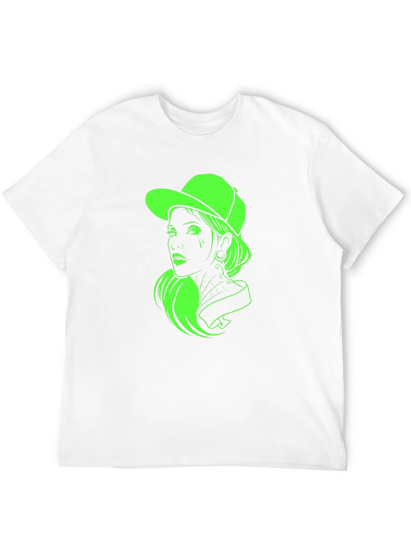 Cool Graphic Tee - Neon Girl