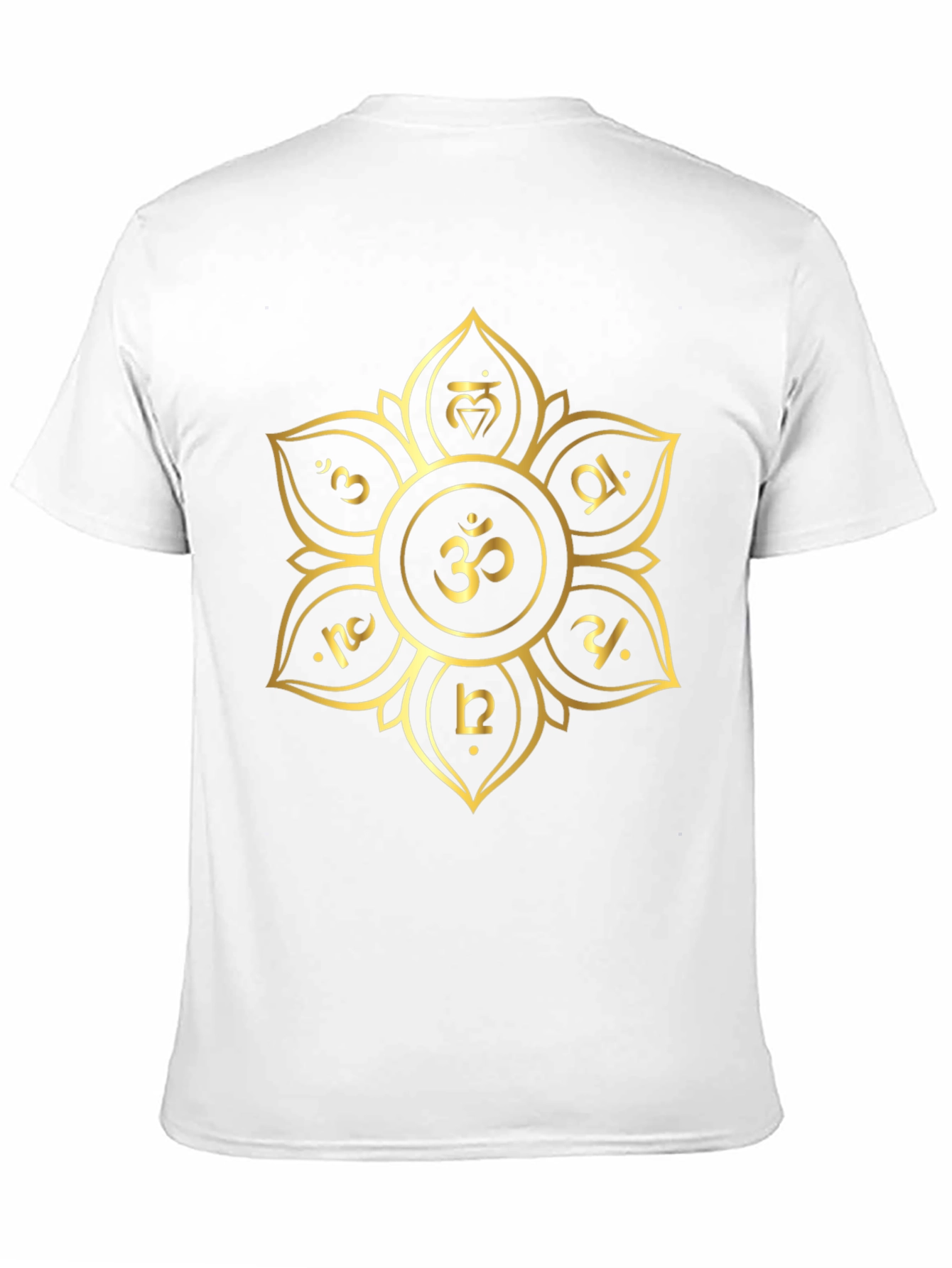 Om Mandala Black T-Shirt - Sacred Geometry Tee