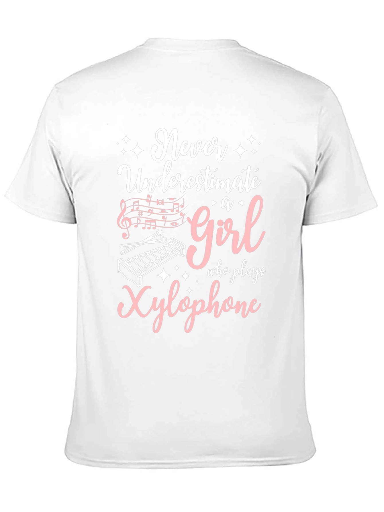 Never Underestimate a Girl Who Plays Xylophone T-Shirt