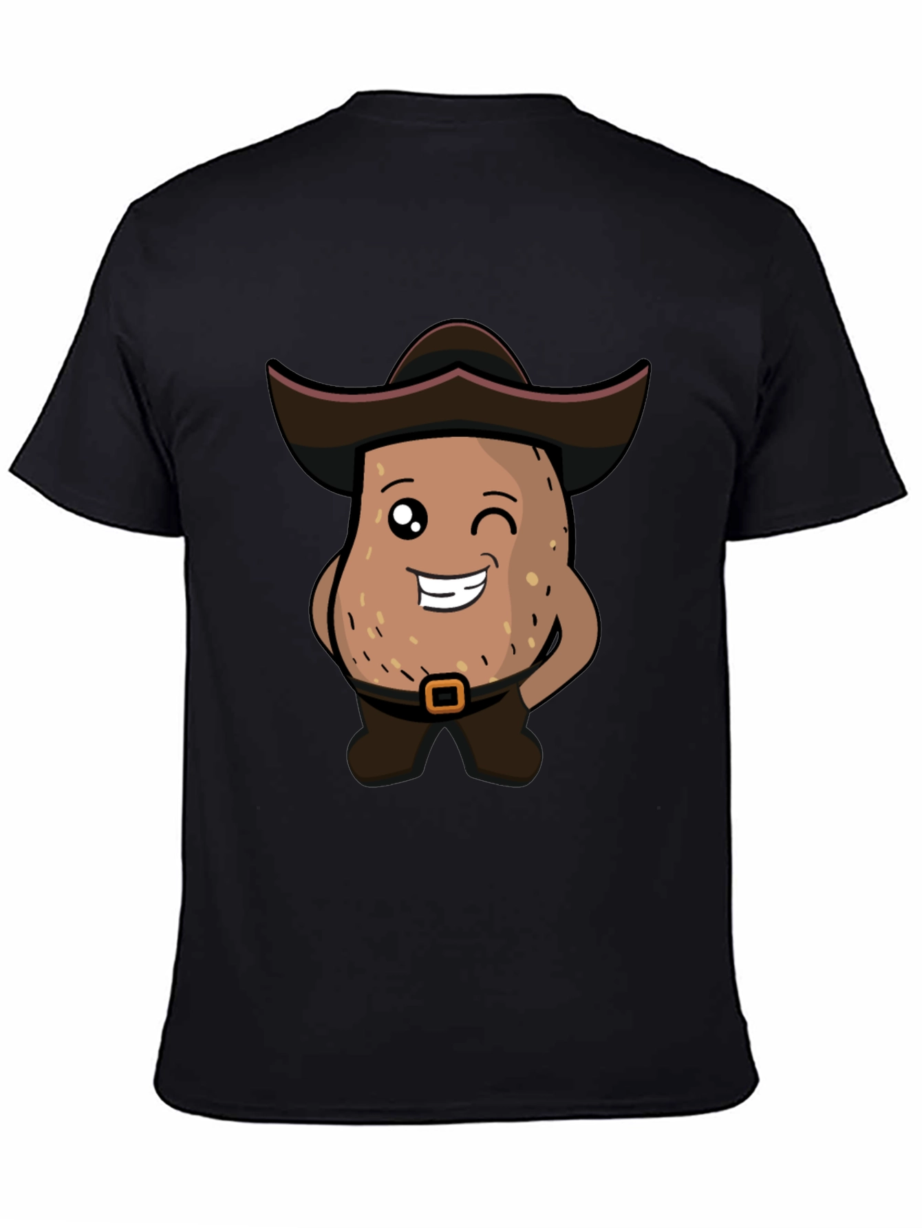 Funny Potato Man Cartoon T-Shirt