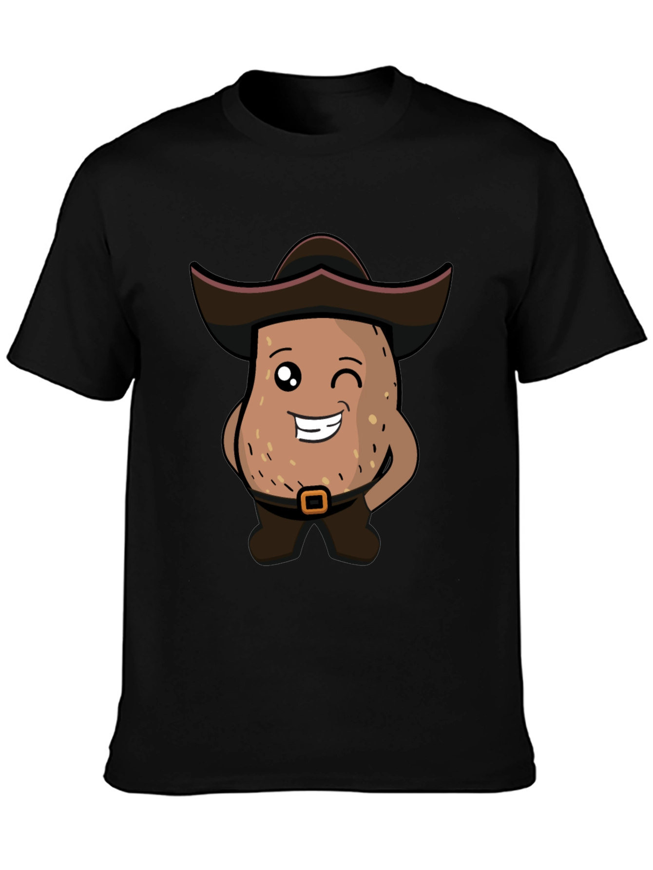 Funny Potato Man Cartoon T-Shirt