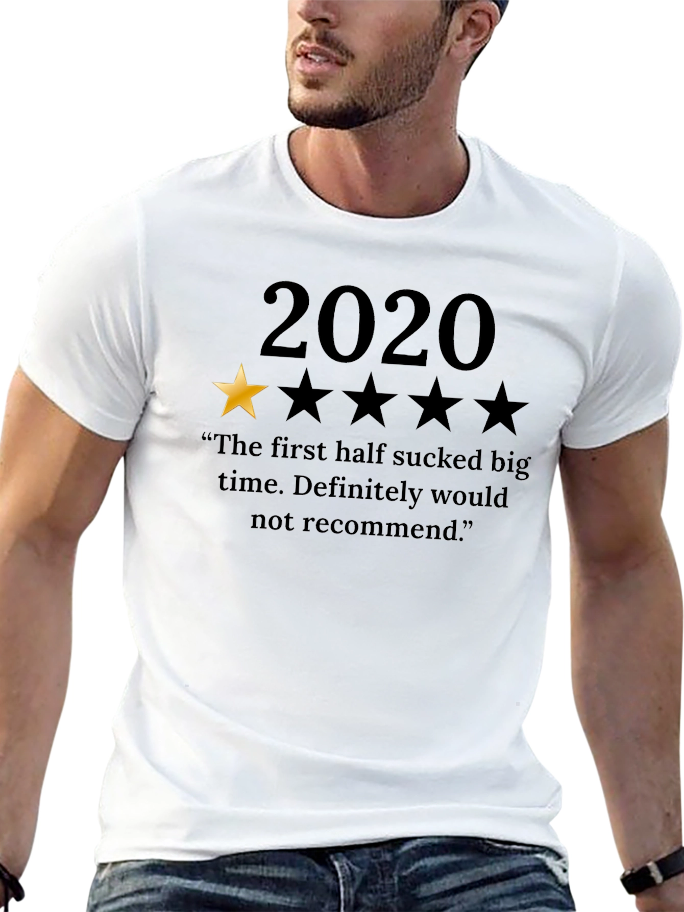 2020 One Star Review T-Shirt - Funny Novelty Tee